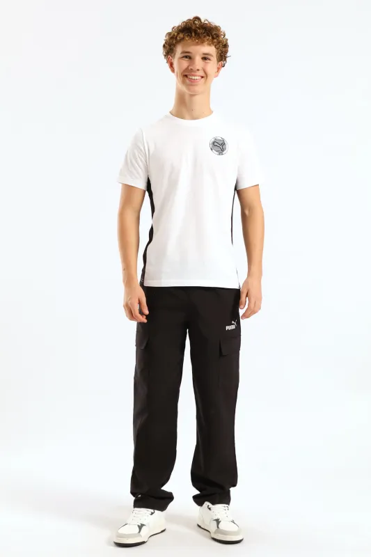 Boys Active Sports Tee - White sold by Edgars