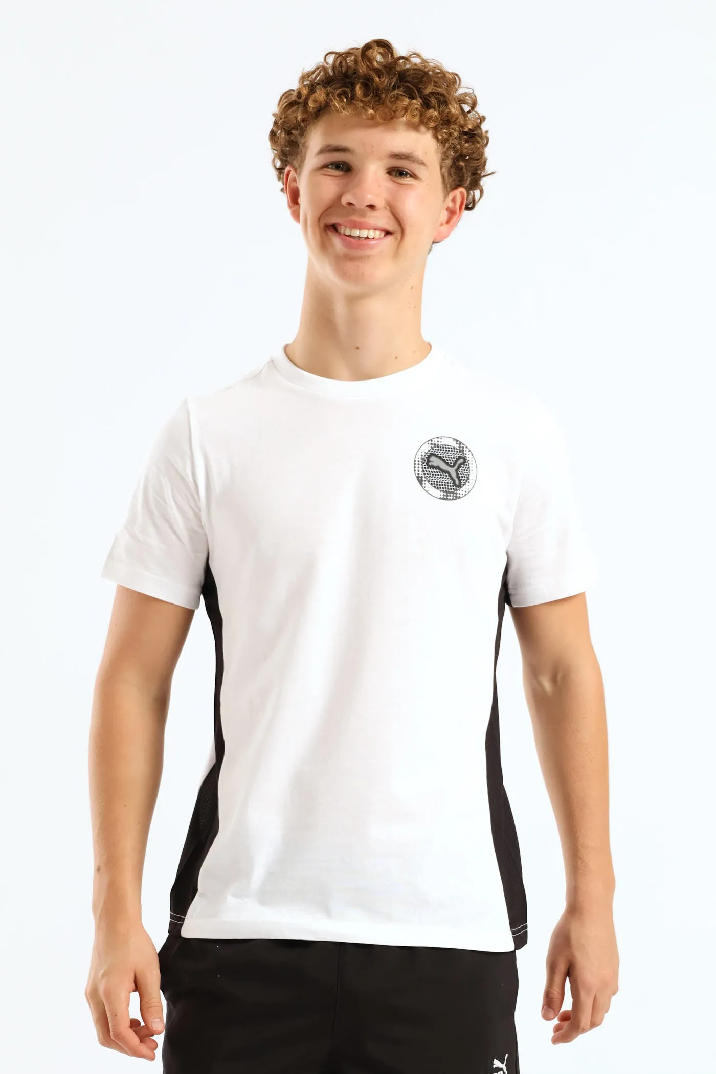 Boys Active Sports Tee - White sold by Edgars product image thumbnail 2