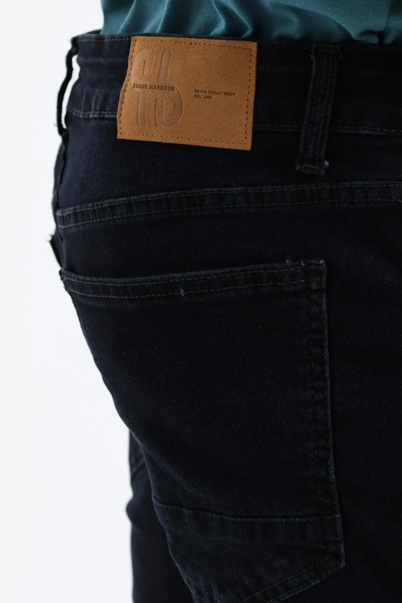 Straight Stretch Denim - Blue/Black sold by Edgars product image thumbnail 4