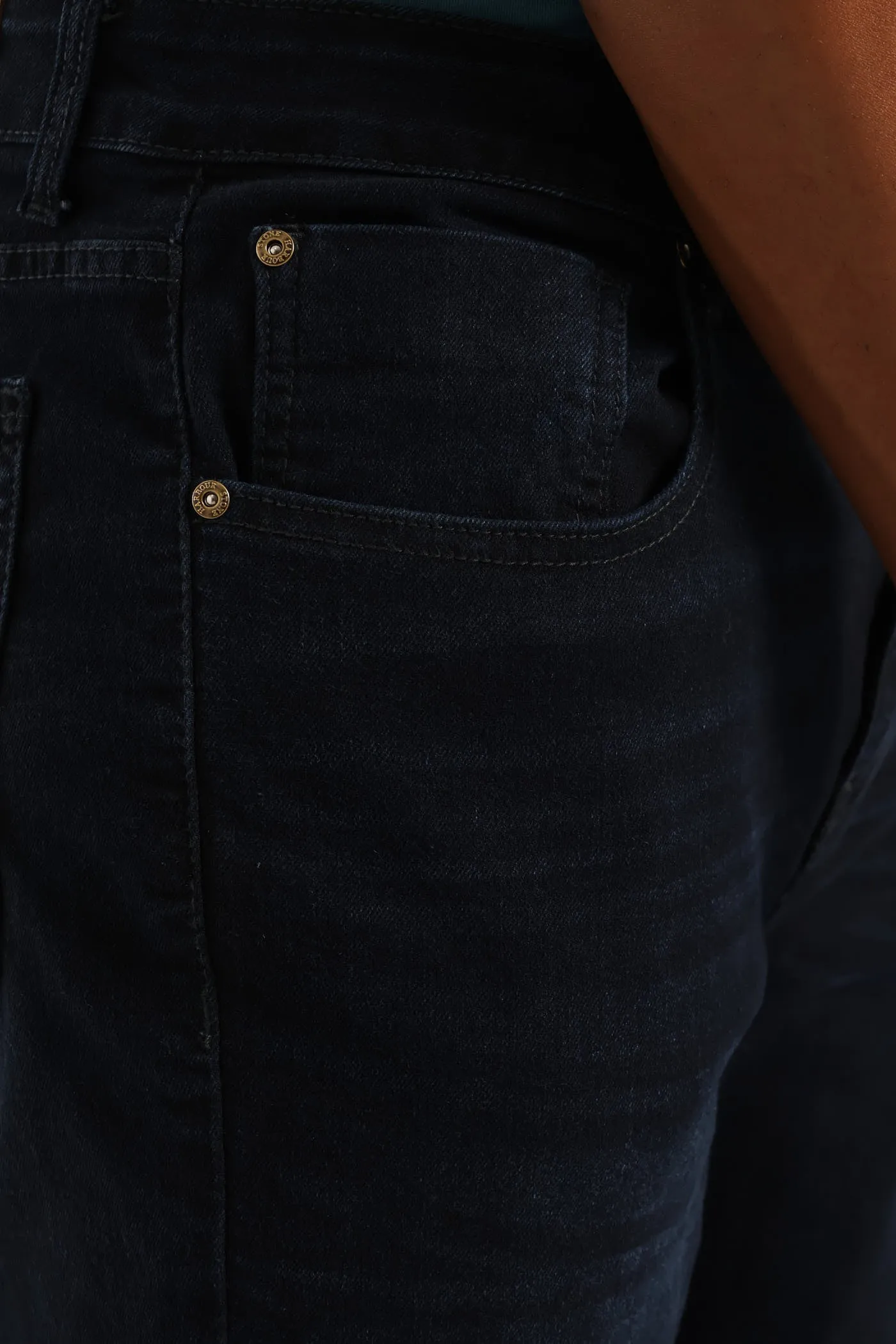 Straight Stretch Denim - Blue/Black sold by Edgars product image thumbnail 5