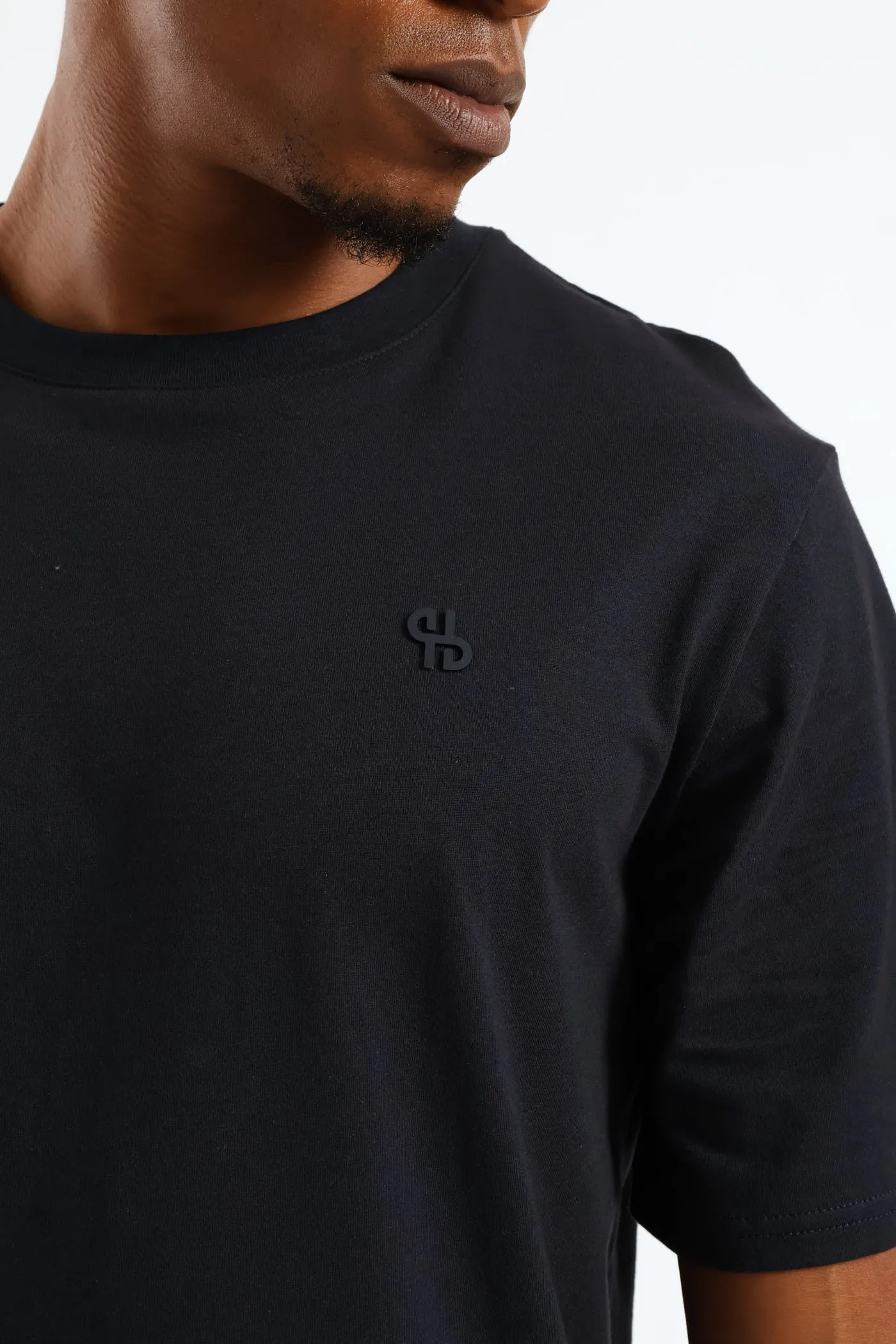 Hd Basic Crew Neck T-Shirt - Navy sold by Edgars product image thumbnail 4