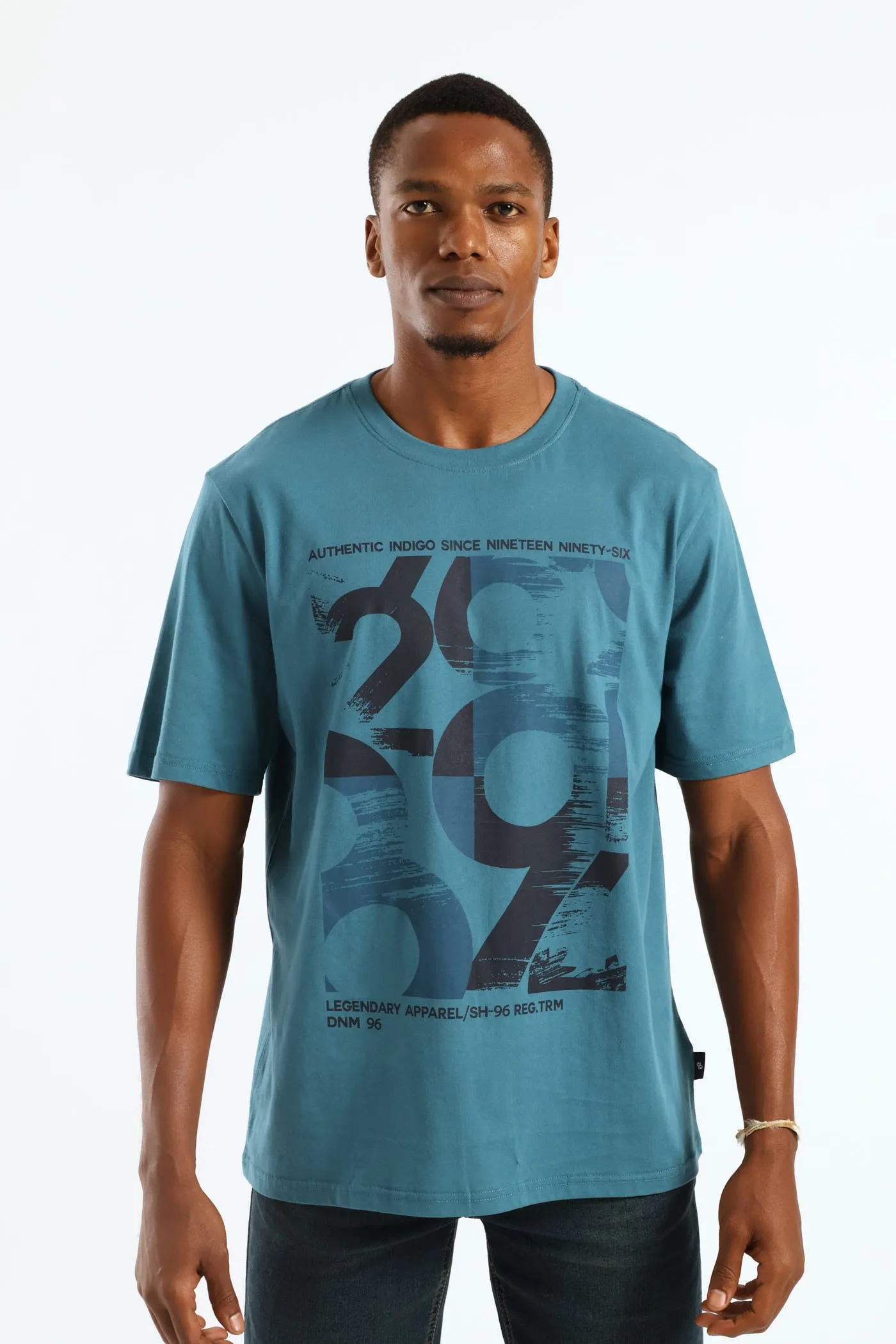 1962 Block Tee - Teal sold by Edgars product image thumbnail 2