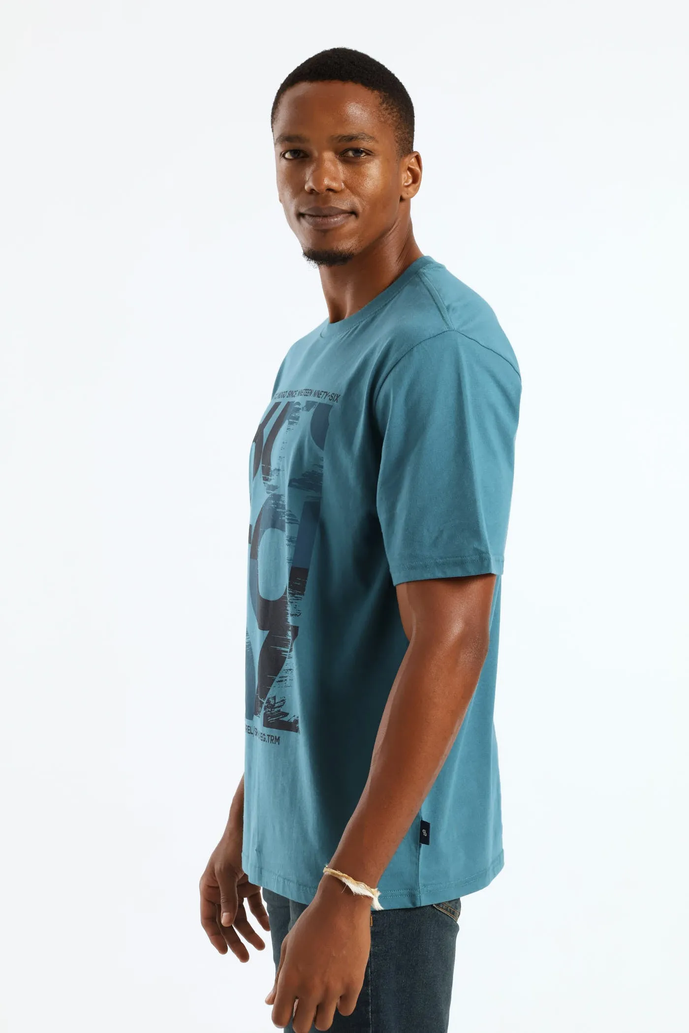 1962 Block Tee - Teal sold by Edgars product image thumbnail 3