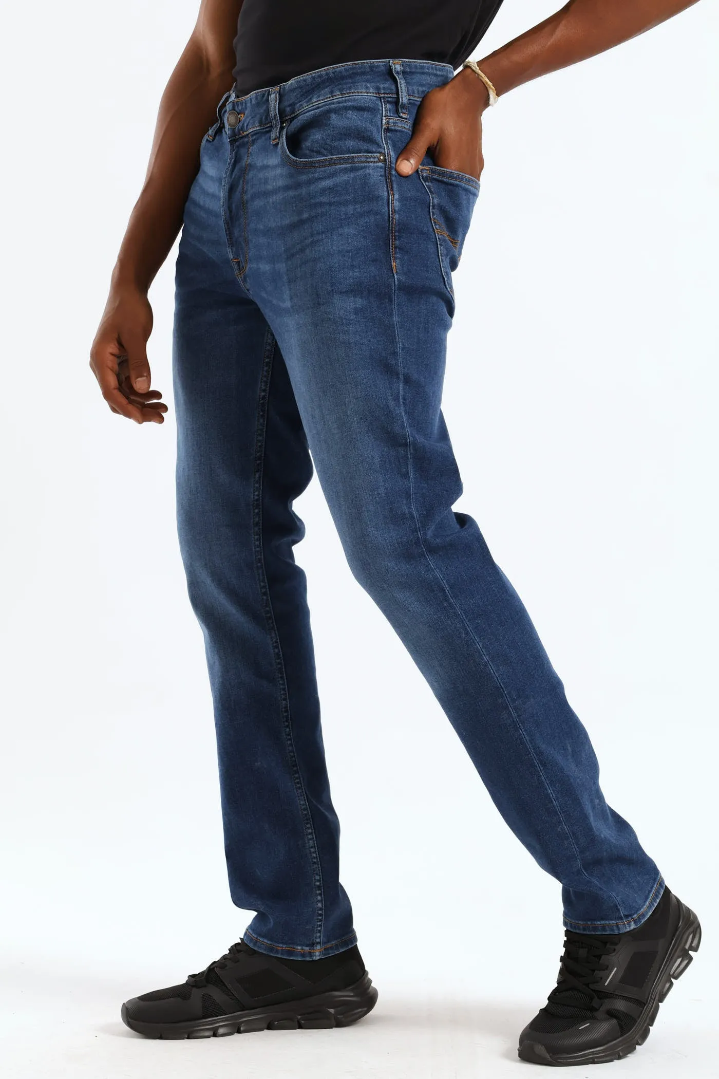 Mark Slim Tapered Jean - Mid Wash sold by Edgars product image thumbnail 3