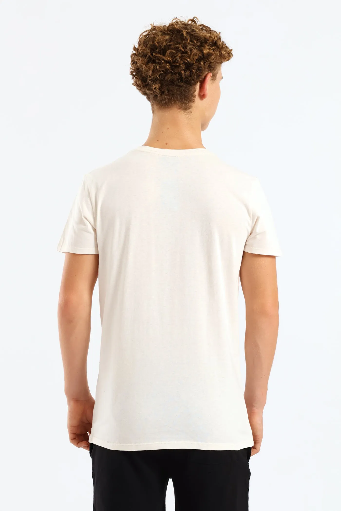 Boys Basketball Print Tee - Ivory sold by Edgars product image thumbnail 2