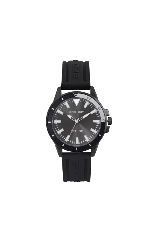Drifter Watch & Bracelet Set - Black/Gunmetal sold by Edgars