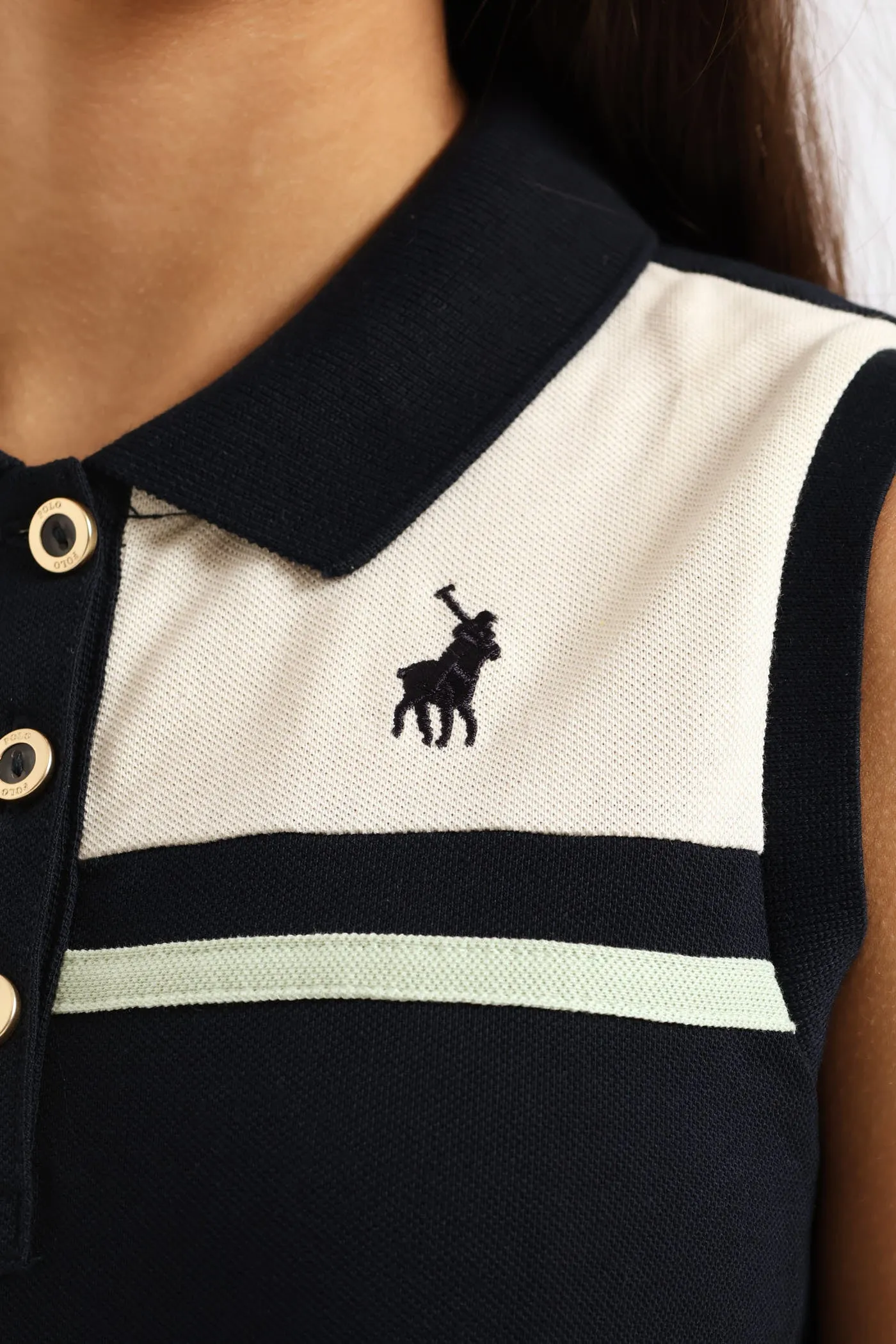 Girls Kerry Sleeveless Golfer Dress - Navy sold by Edgars product image thumbnail 5