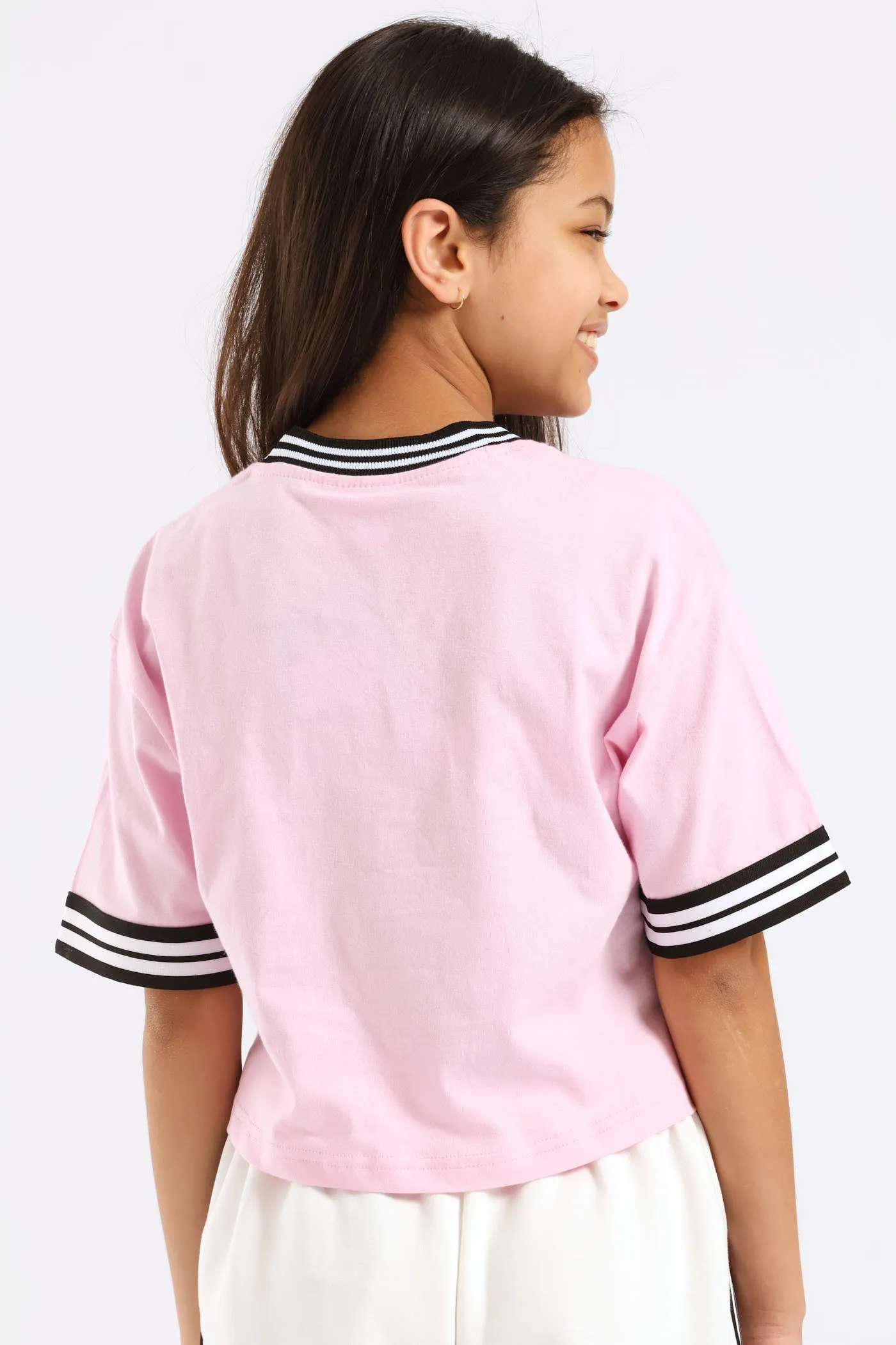 Girls Sport Jersey Tee - Pink sold by Edgars product image thumbnail 3