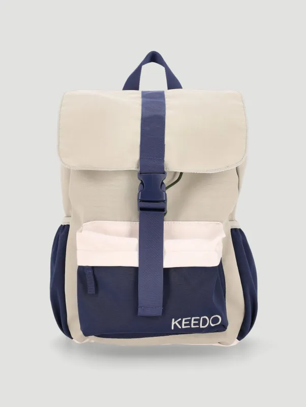 Keedo Boys Backpack - Navy/Sage sold by Edgars