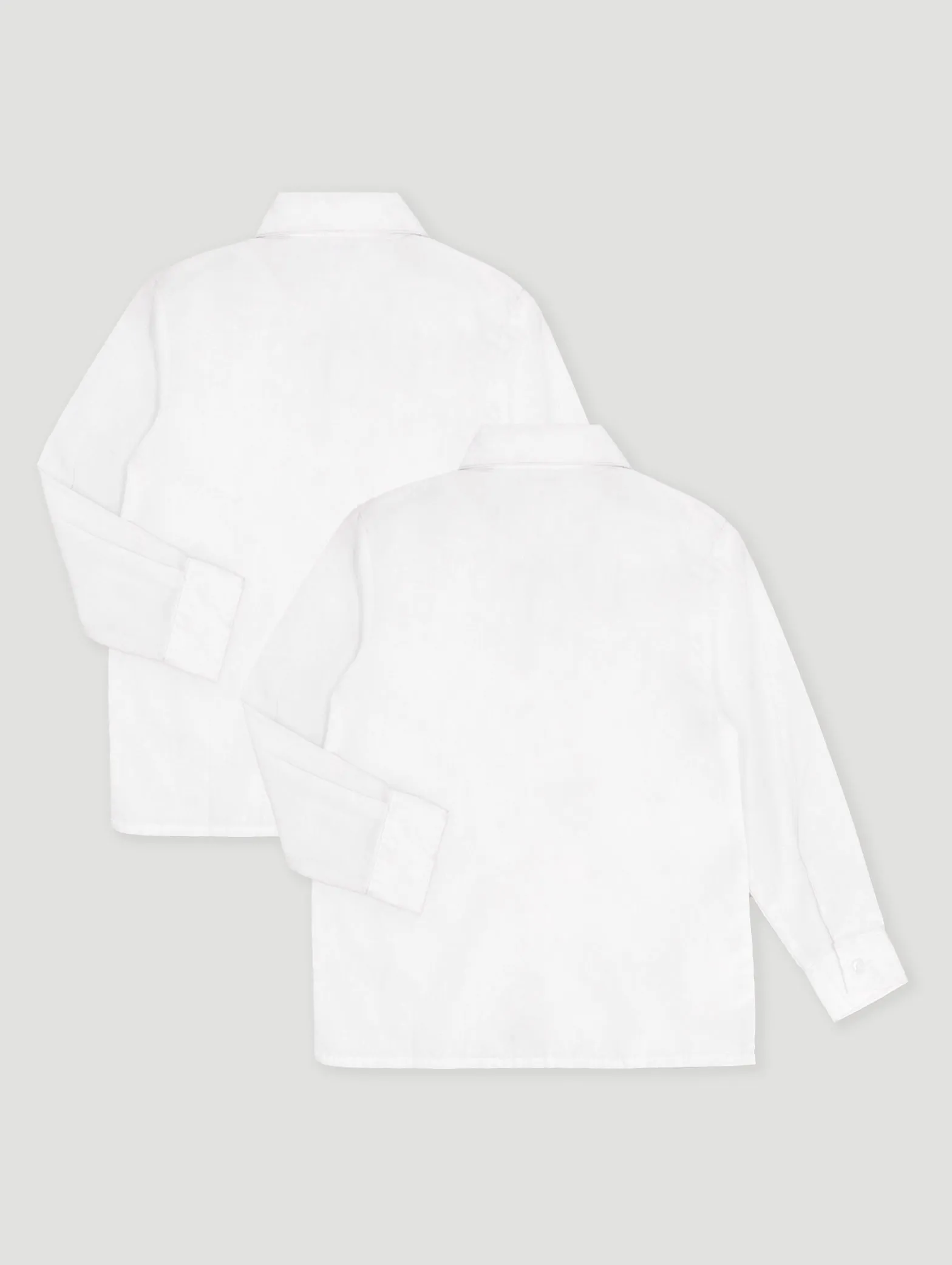 Boys 2 Pack Regular Neck Short Sleeve Shirt - White sold by Edgars product image thumbnail 2