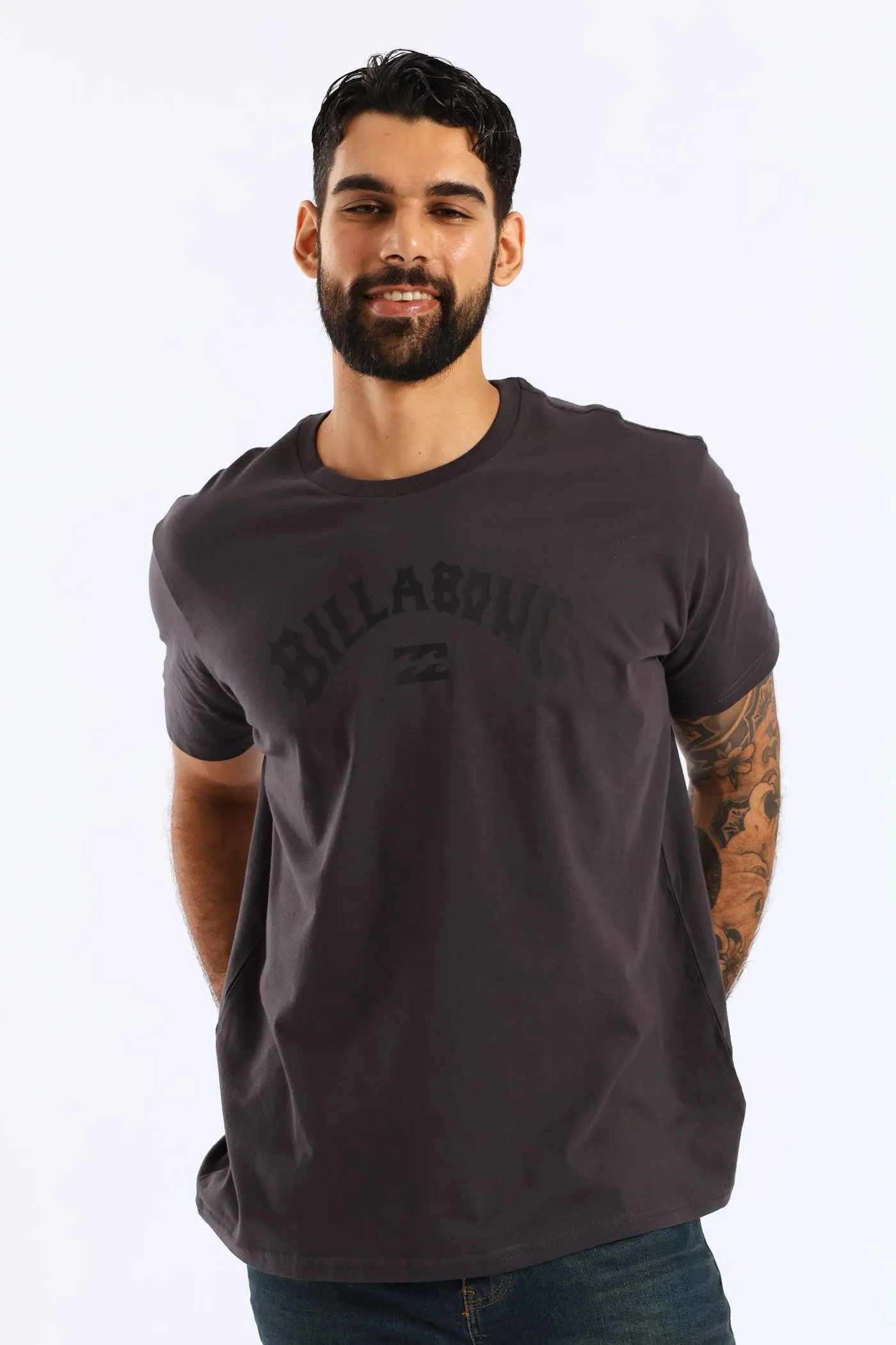 Arch Wave Tee - Black sold by Edgars