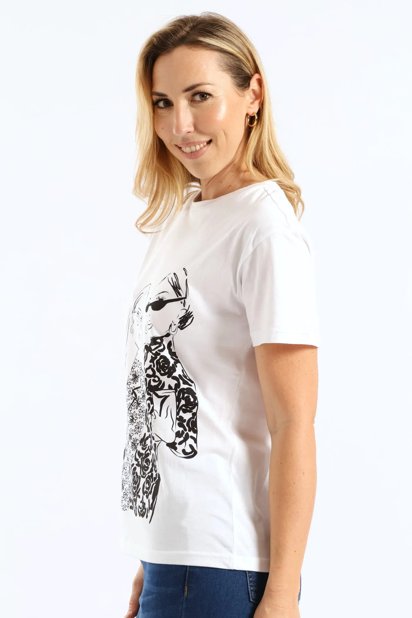Stylish Ladies Tee - White sold by Edgars product image thumbnail 3