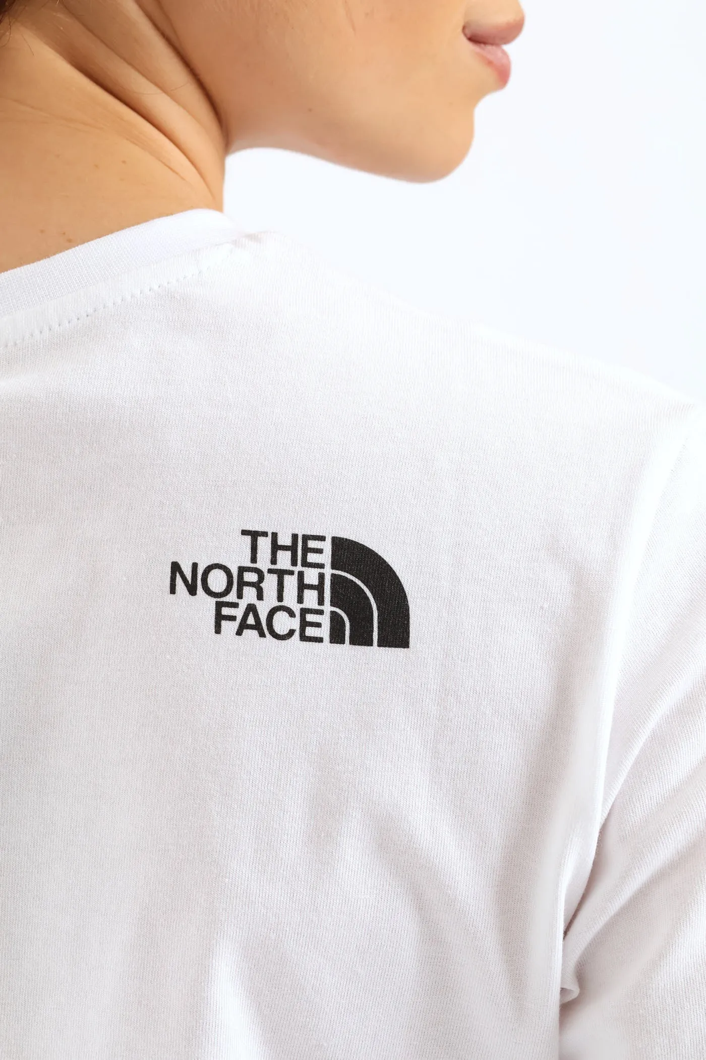 Simple Dome Cropped Slim Tee - White sold by Edgars product image thumbnail 2