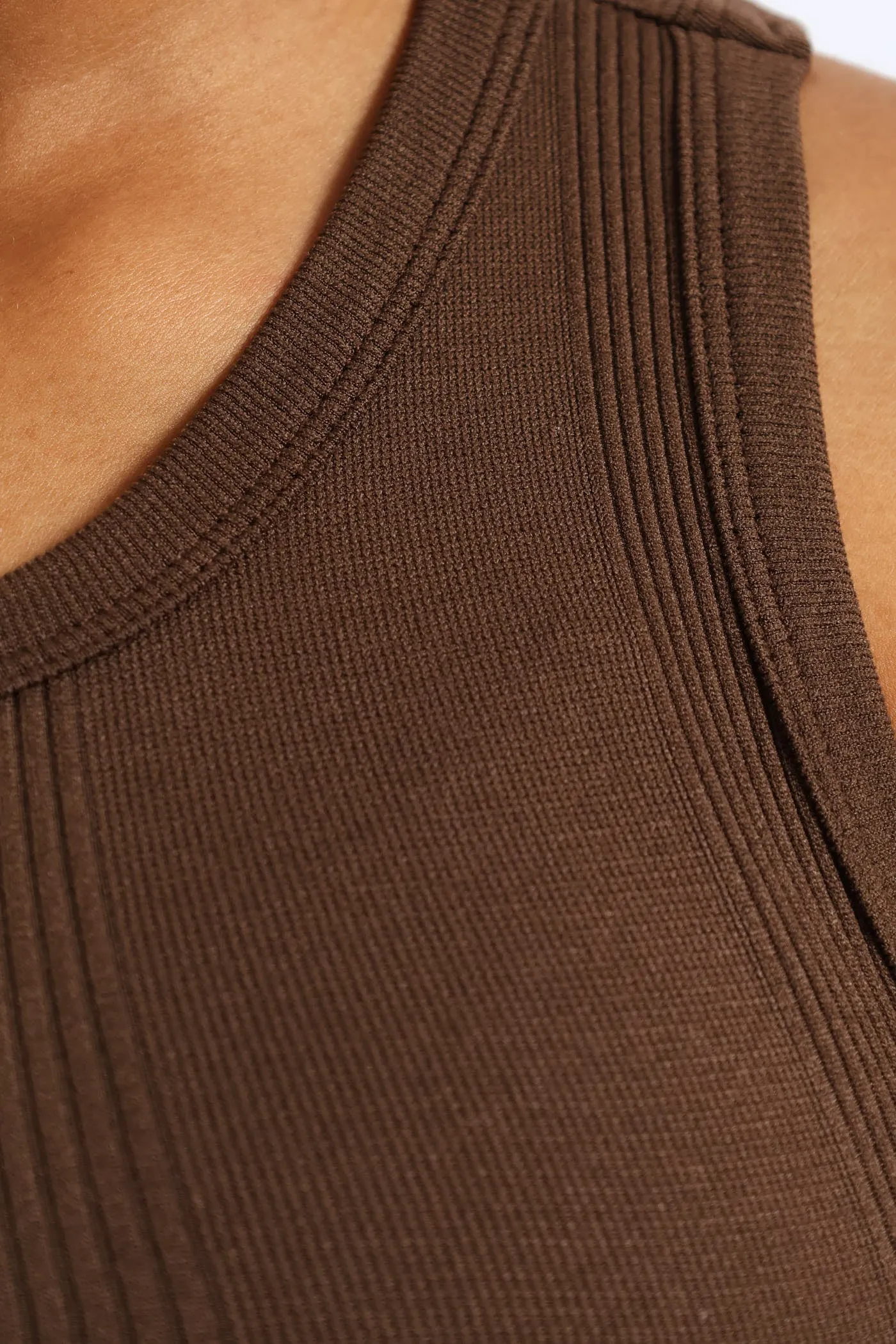 Girls Seamless Crew Neck Vest - Brown sold by Edgars product image thumbnail 2