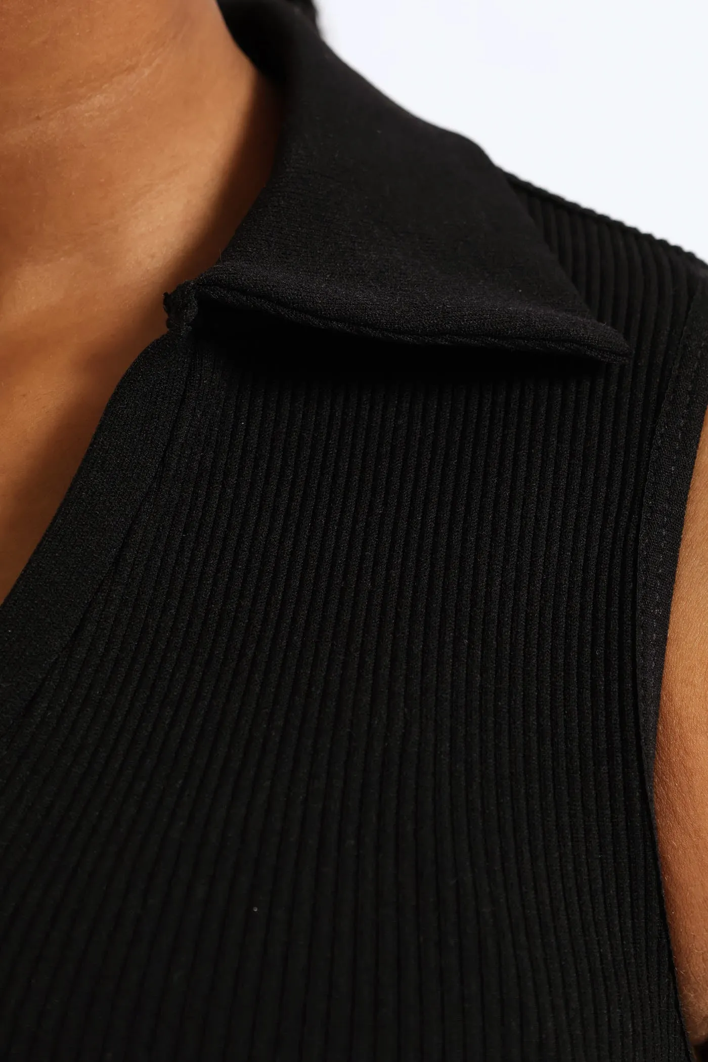 Girls Seamless Johnny Collar Top - Black sold by Edgars product image thumbnail 2