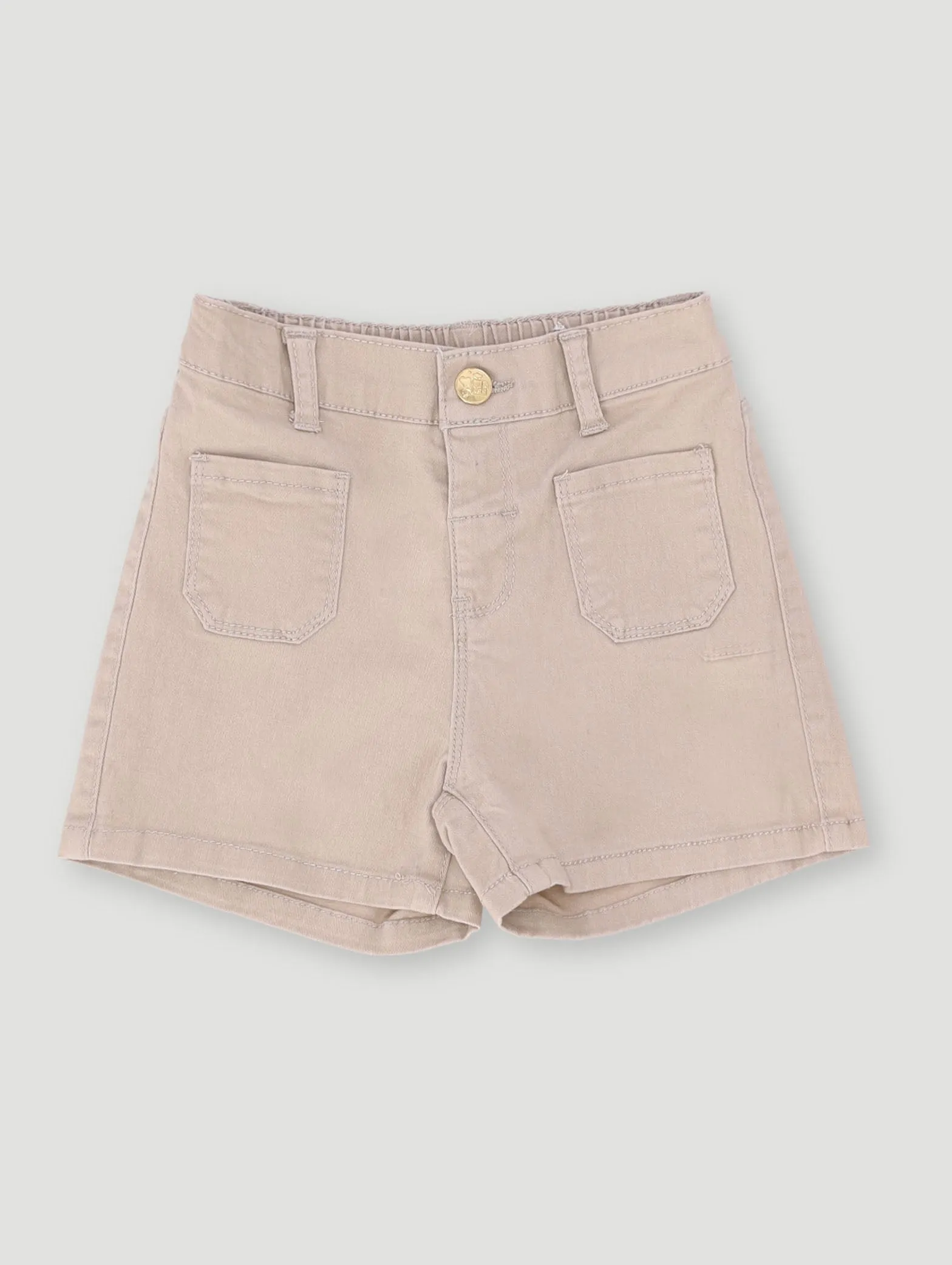 Pre-Girls Core Cheeky Short - Light Wash sold by Edgars