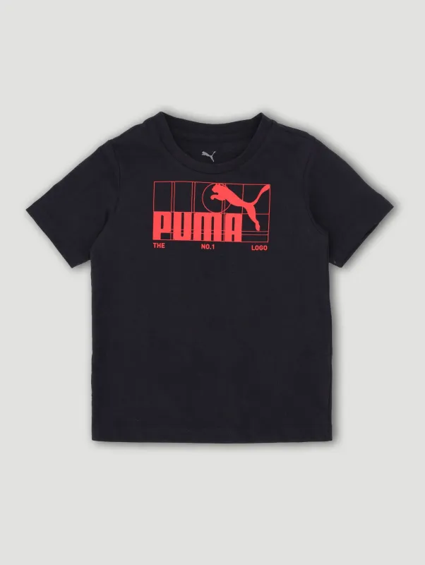 Pre-Boys Graphic Tee - Black/Red sold by Edgars