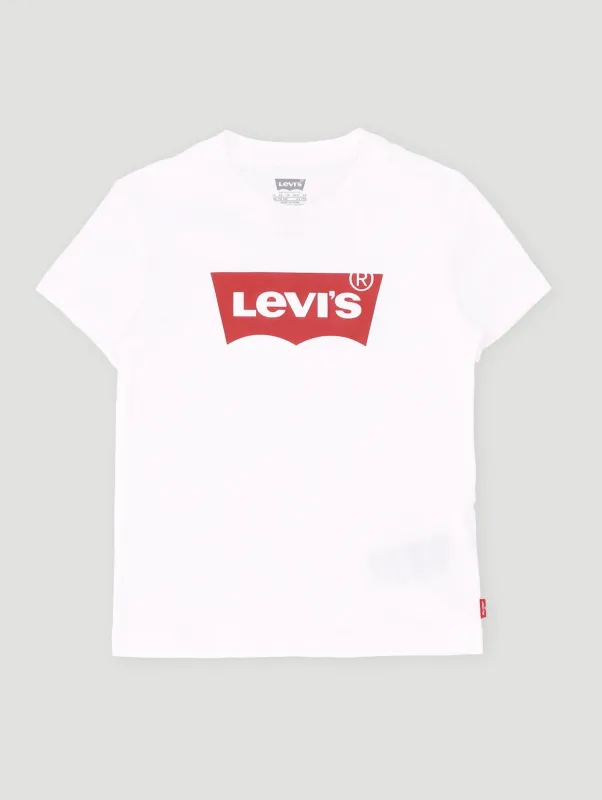 Pre-Boys Batwing Tee - White sold by Edgars