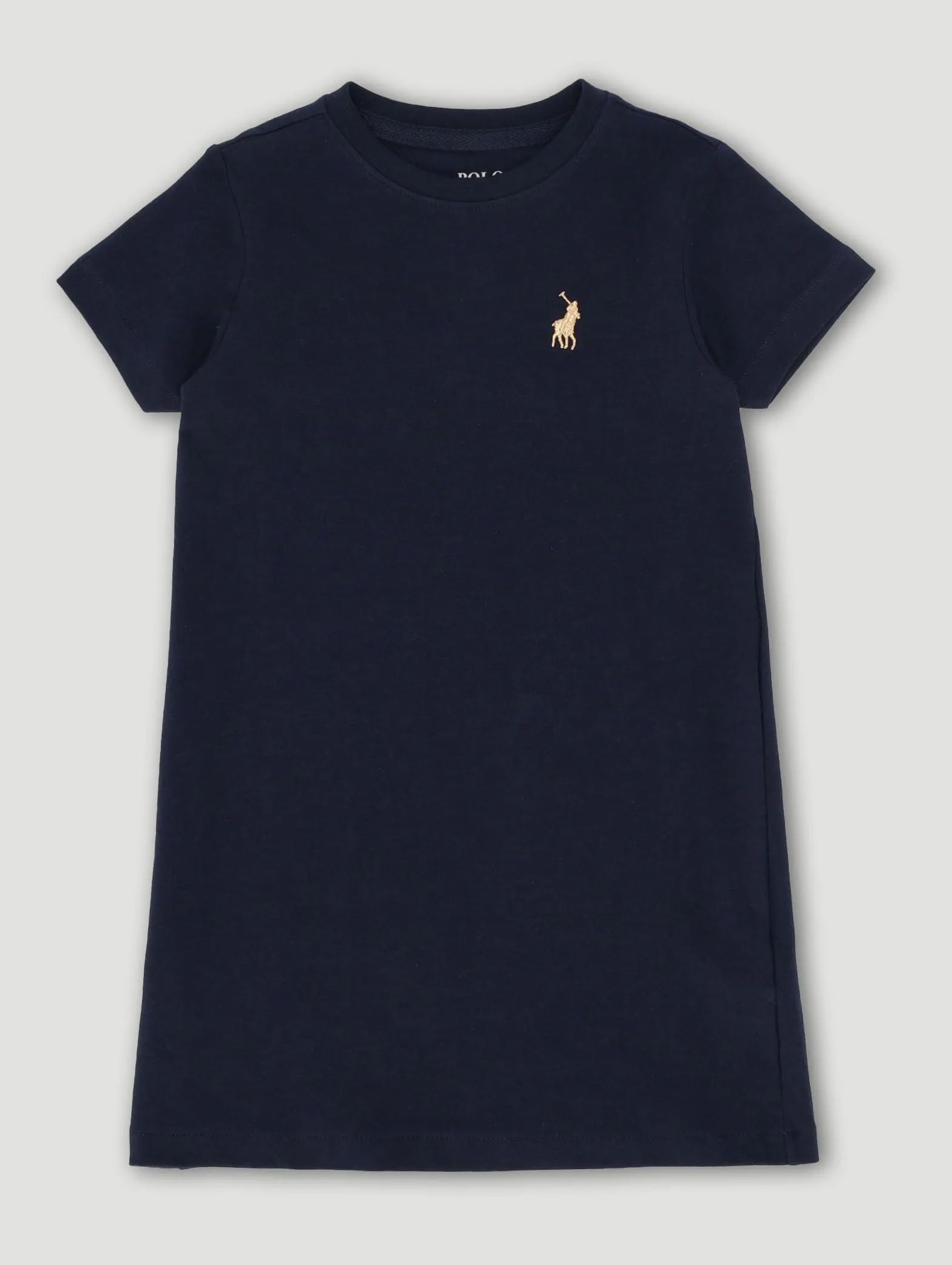 Pre-Girls Gwen T-Shirt Dress - Navy sold by Edgars