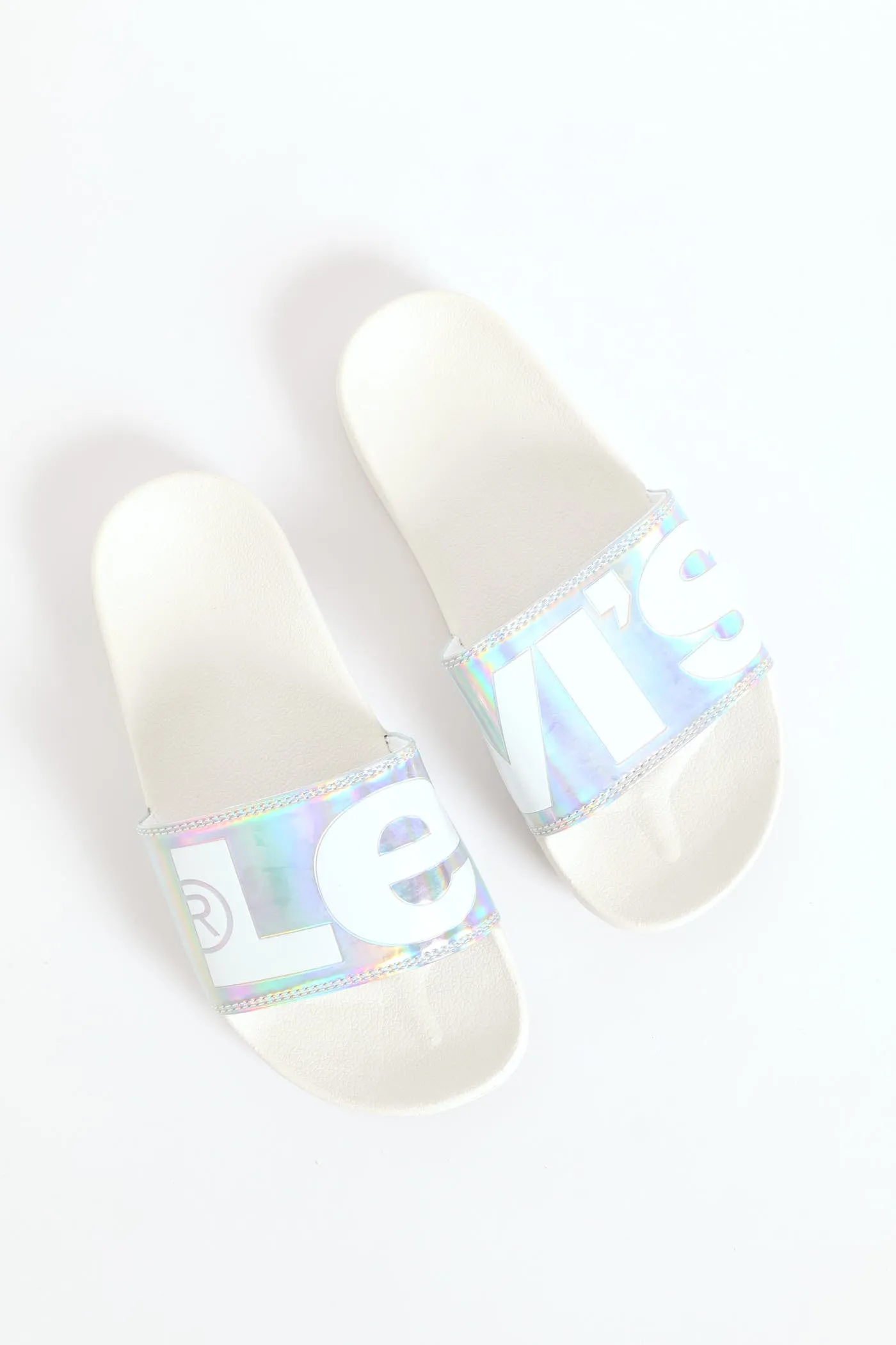 Metallic Slide - White sold by Edgars