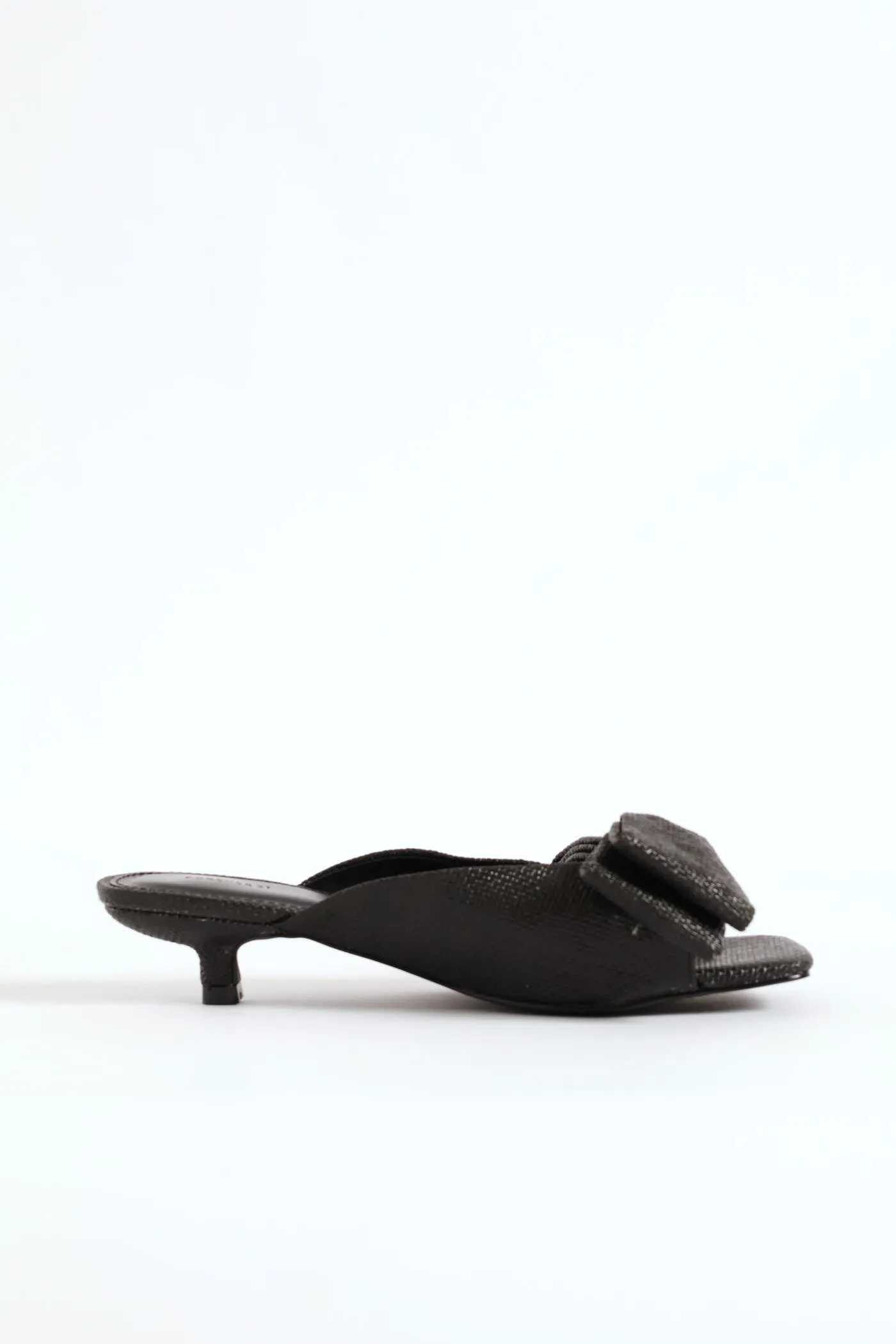 Open Toe Platform Kitten Heel - Black sold by Edgars product image thumbnail 3