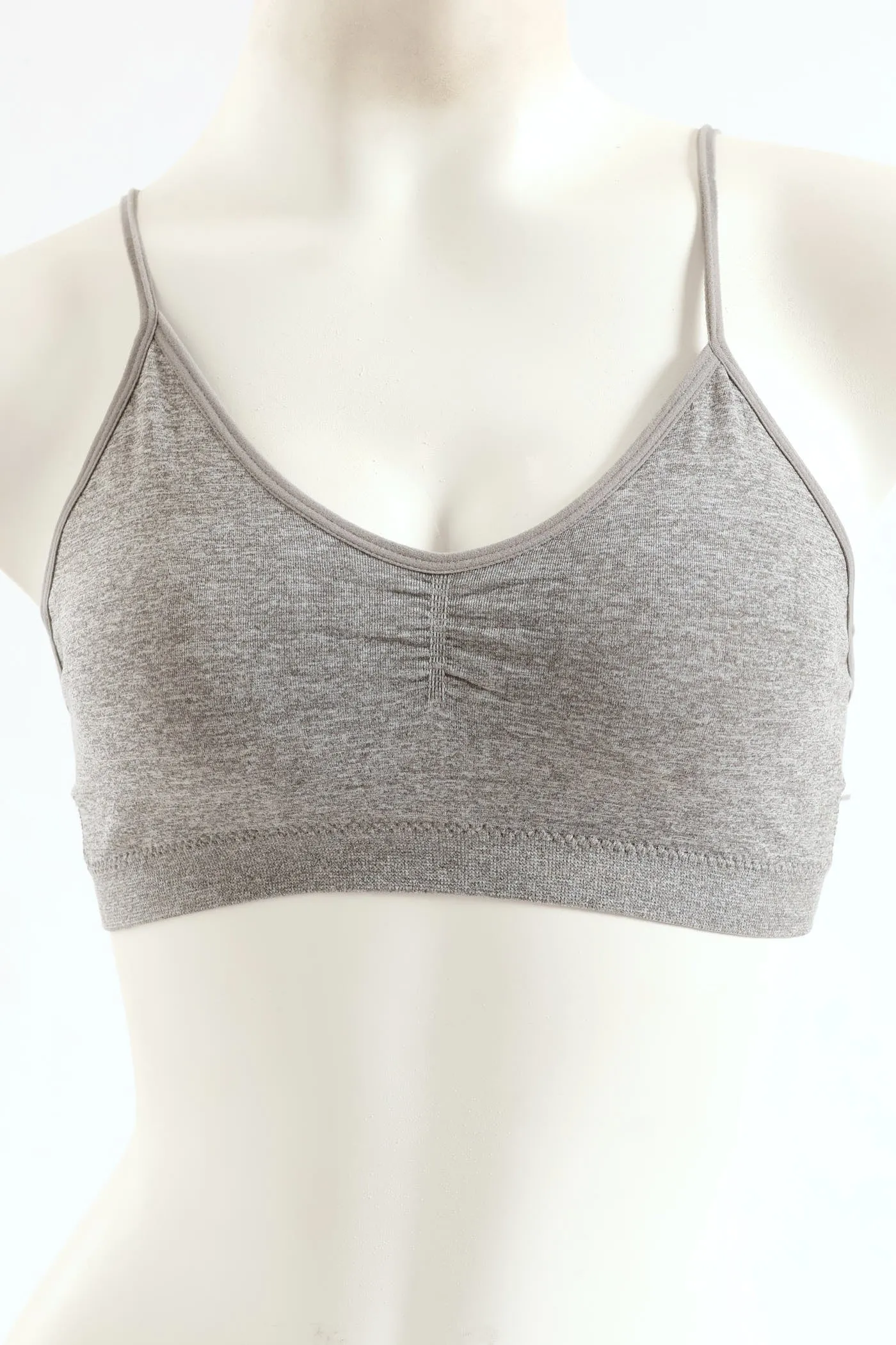 Girls 2 Pack Padded Bra - Black/Grey sold by Edgars product image thumbnail 2