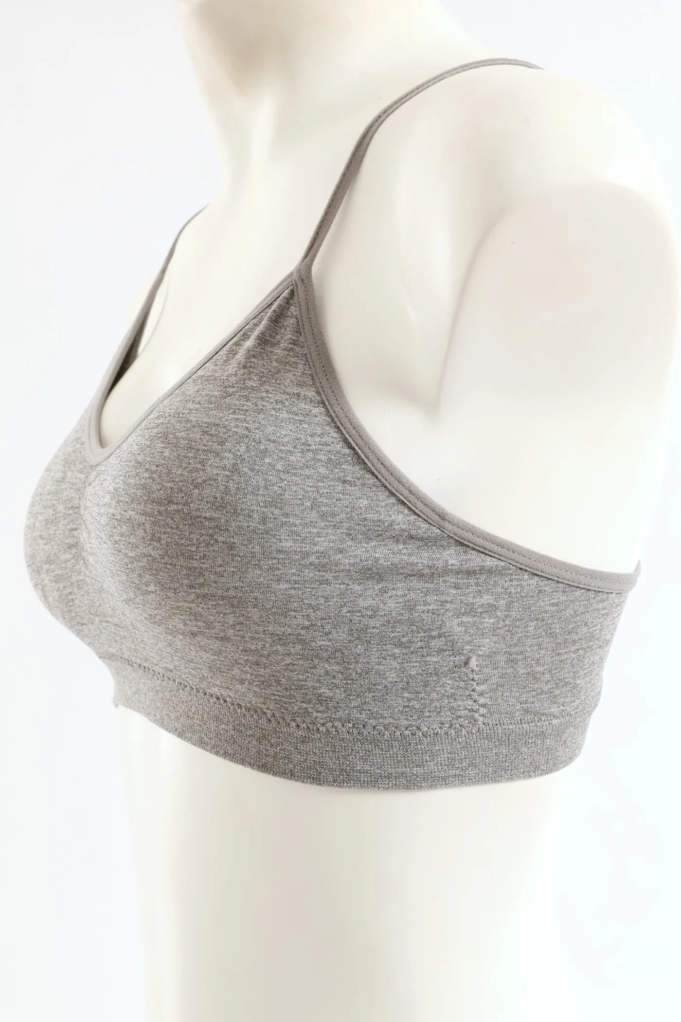 Girls 2 Pack Padded Bra - Black/Grey sold by Edgars product image thumbnail 3