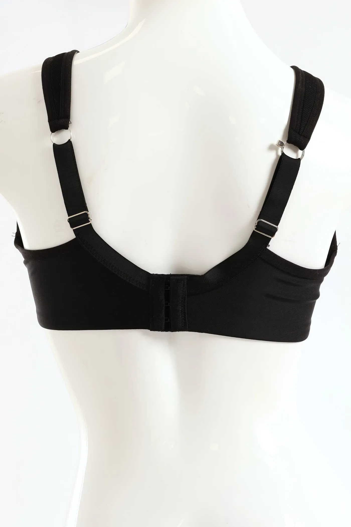 Microfibre Mesh Non-Wired Padded Sports Bra - Black sold by Edgars product image thumbnail 4