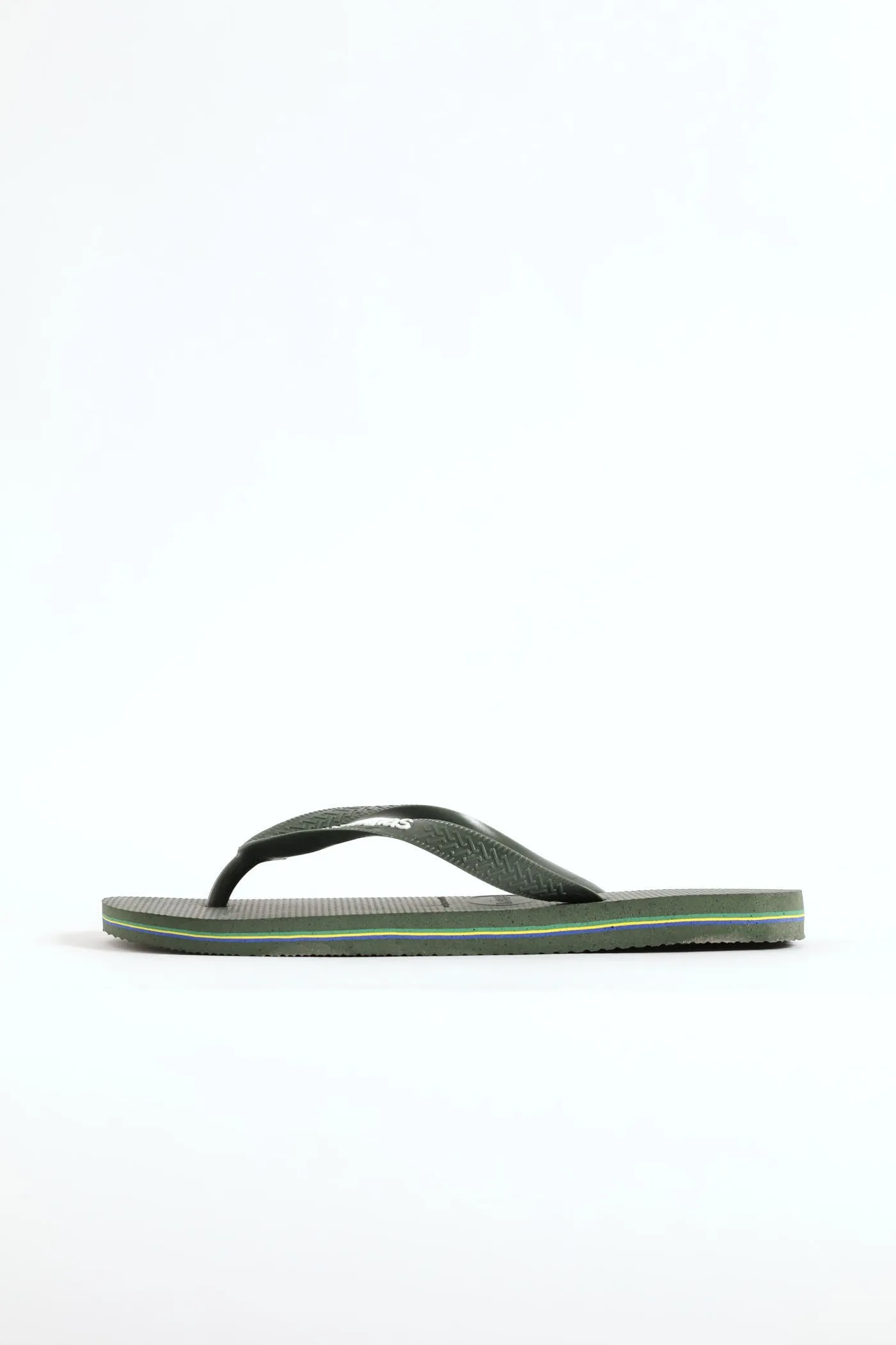 Brazil Logo & Word Flip Flop Sandal - Olive sold by Edgars product image thumbnail 4
