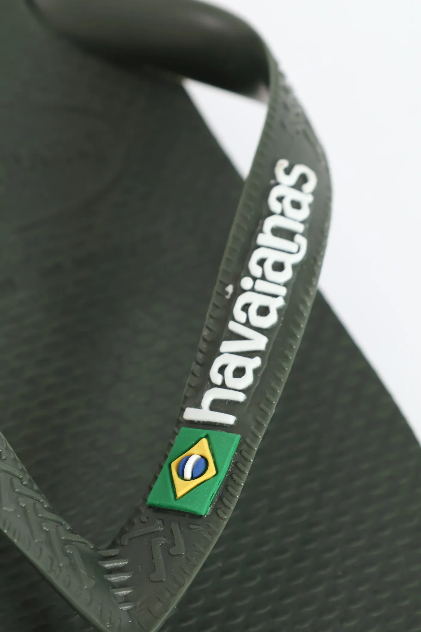 Brazil Logo & Word Flip Flop Sandal - Olive sold by Edgars product image thumbnail 2