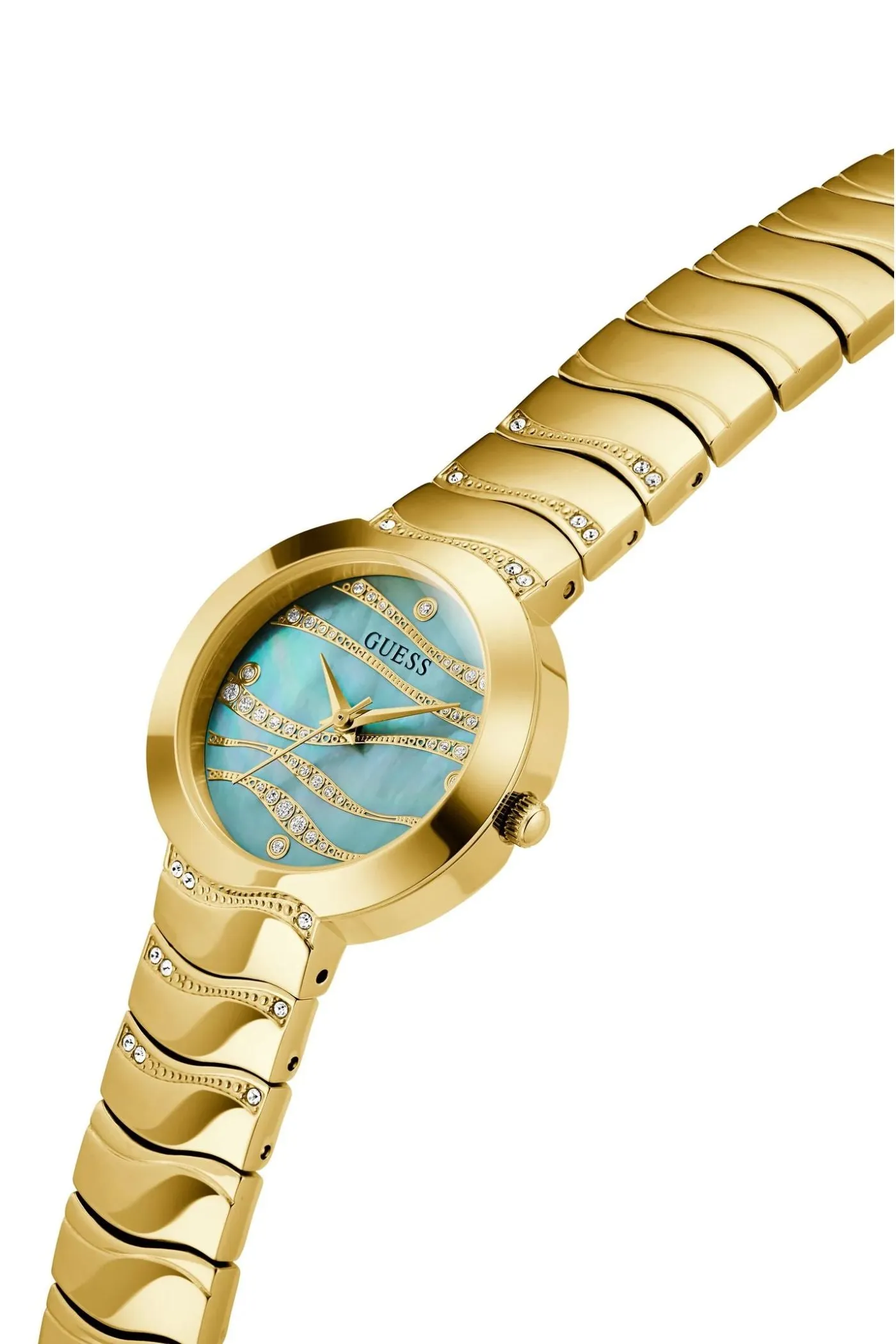 Laguna Green Round Dial Analog Watch - Gold sold by Edgars product image thumbnail 3