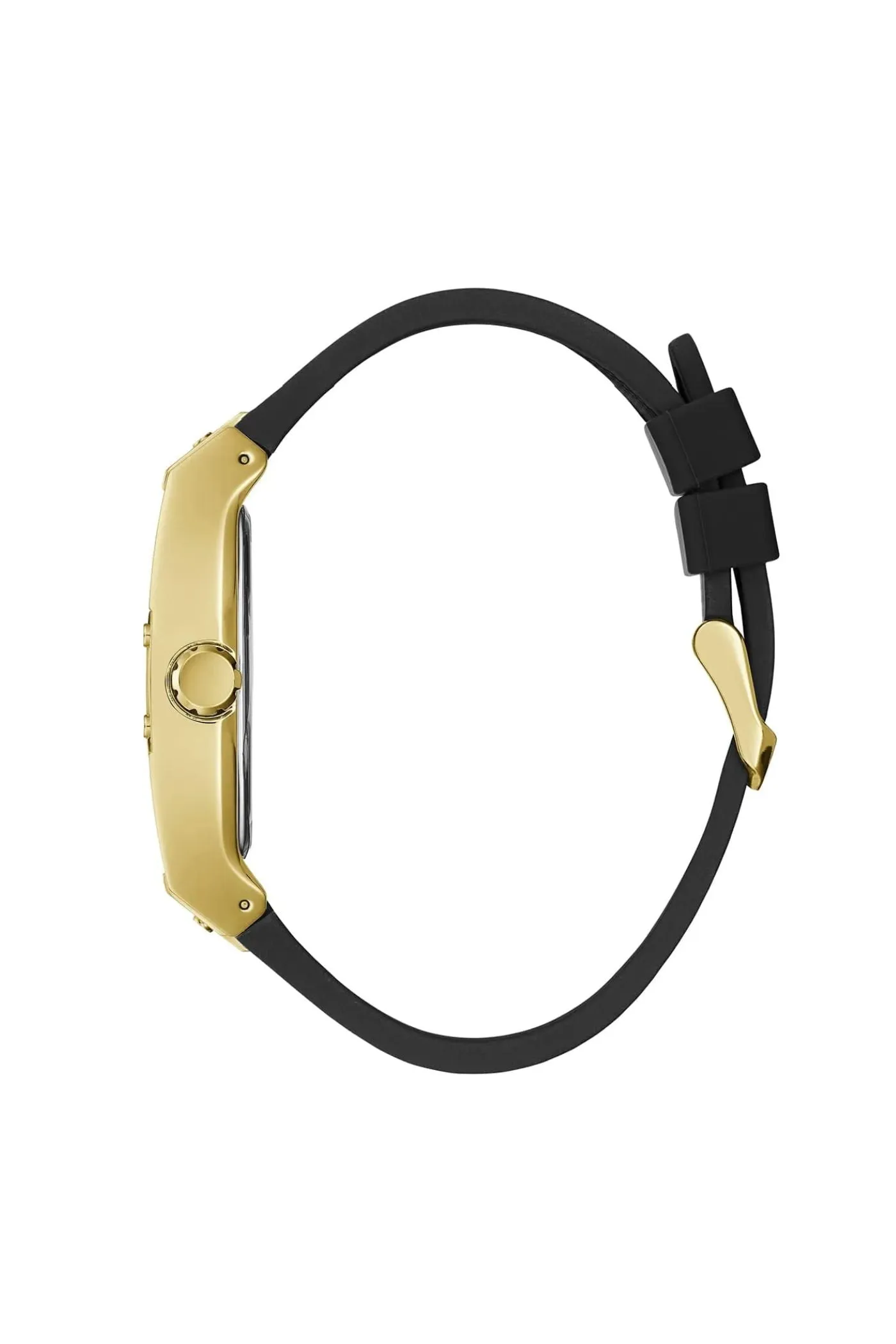 Gold Case Sun Black Diamond Dial Smooth Leather Strap Watch - Gold sold by Edgars product image thumbnail 4