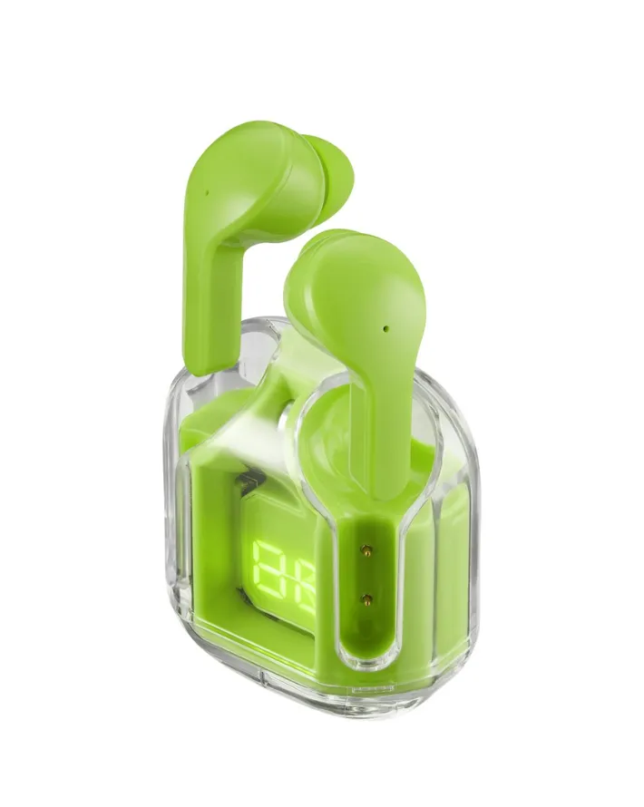 Volkano Crystalline Series Earphones - Neon sold by Edgars