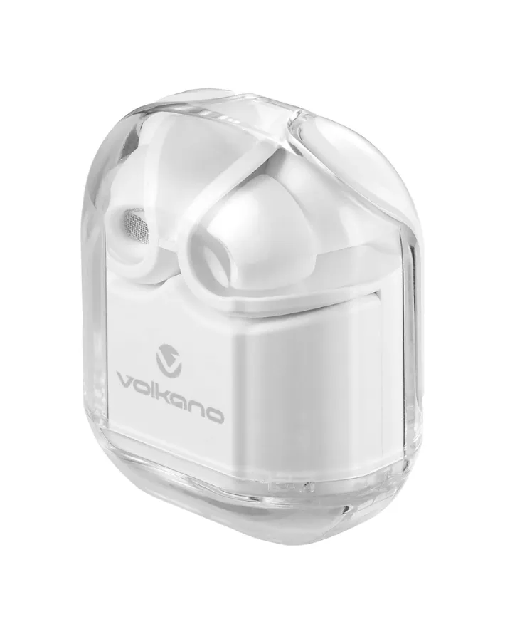 Volkano Crystalline Series Earphones - White sold by Edgars