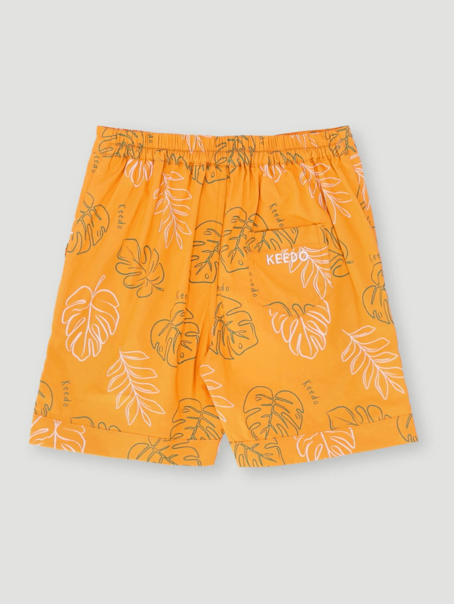 Keedo Boys Foliage Short - Mustard sold by Edgars product image thumbnail 2