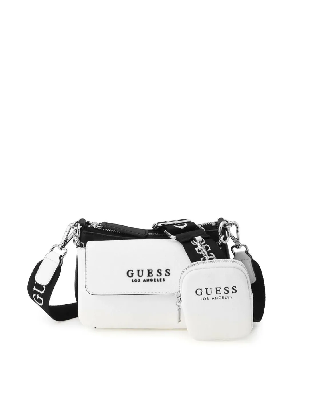 Abbie Mini Crossbody Top Zip Bag - White sold by Edgars