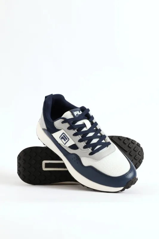 Marcello Sneaker - White/Navy sold by Edgars