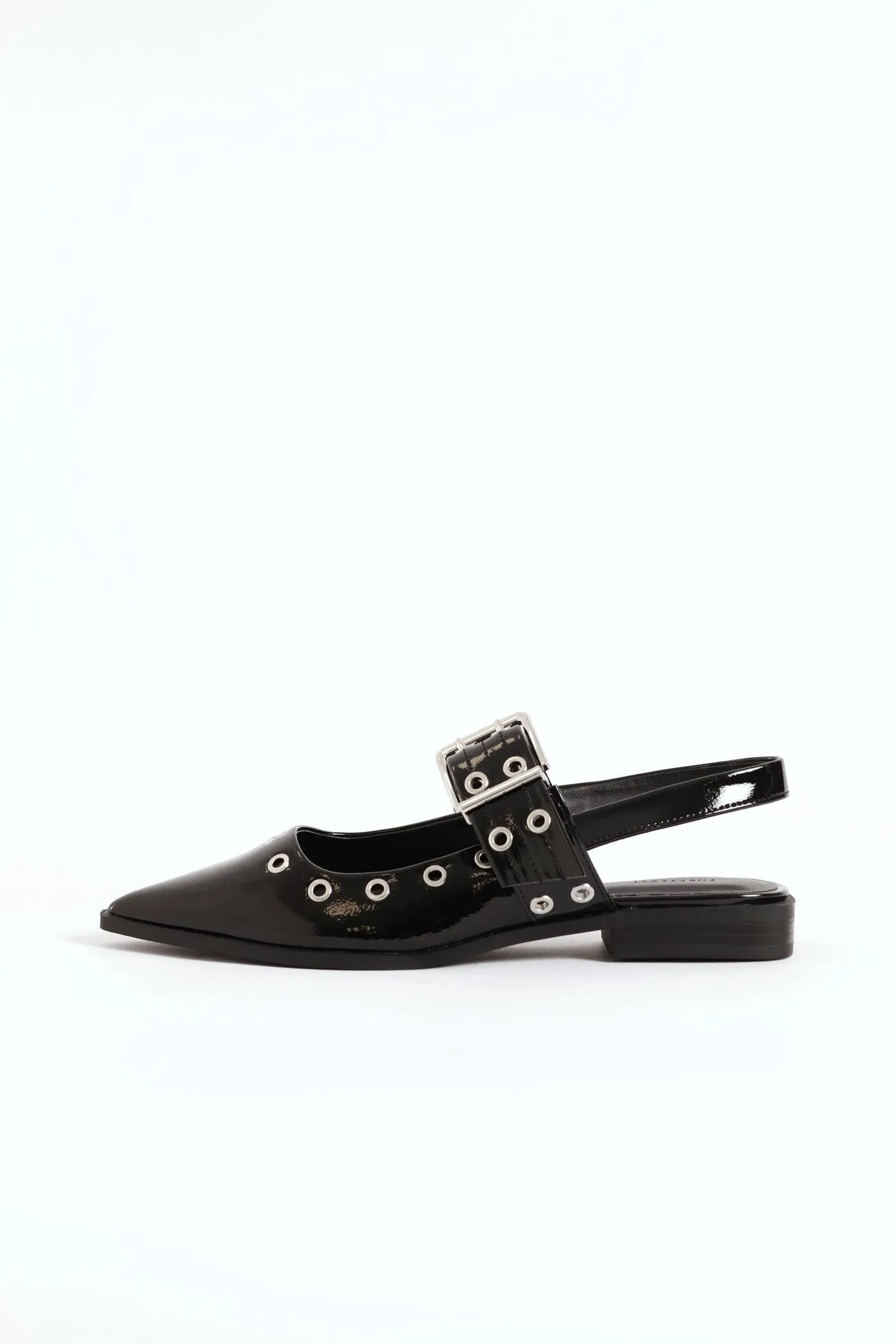 Single Sole Flat Mule - Black sold by Edgars product image thumbnail 5