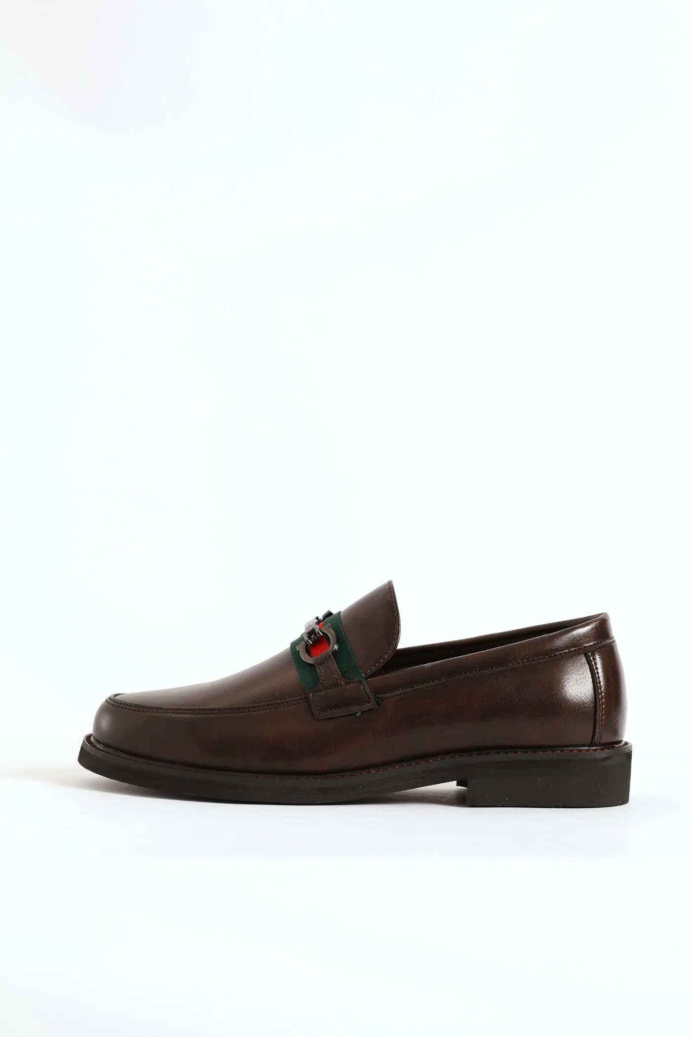 Tape & Trim Upper Detail Slip On Formal Shoe - Chocolate sold by Edgars product image thumbnail 5