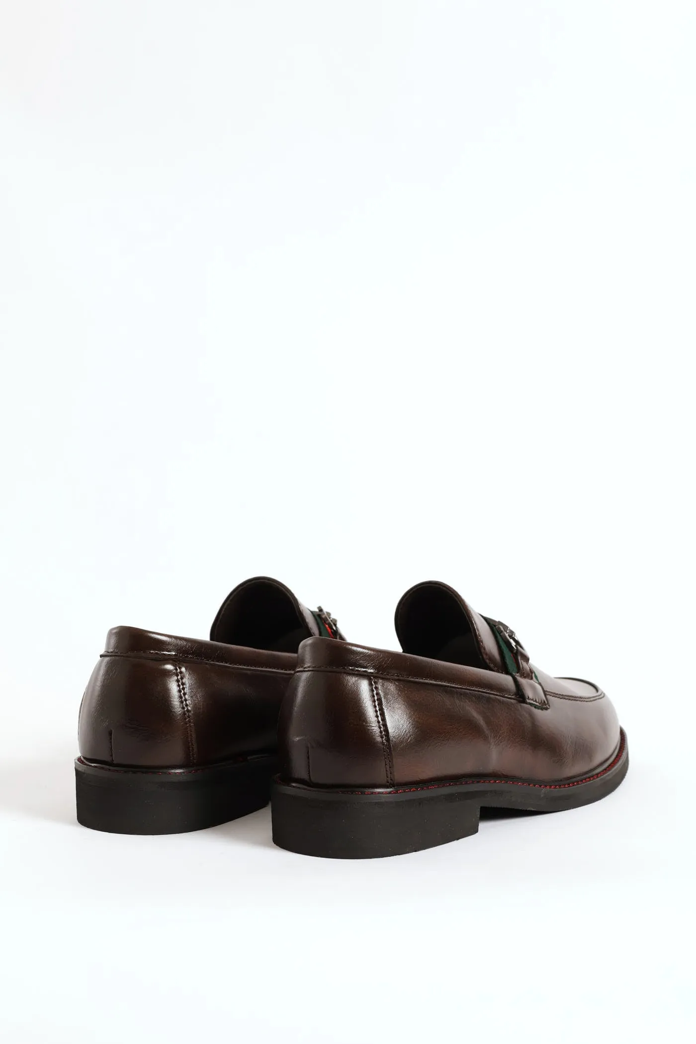 Tape & Trim Upper Detail Slip On Formal Shoe - Chocolate sold by Edgars product image thumbnail 3