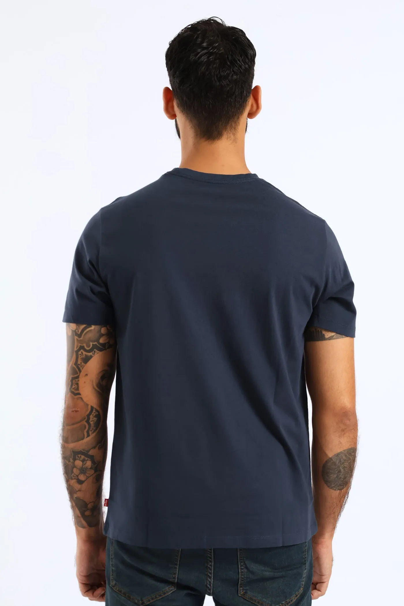 Graphic Crewneck Tee - Navy sold by Edgars product image thumbnail 4