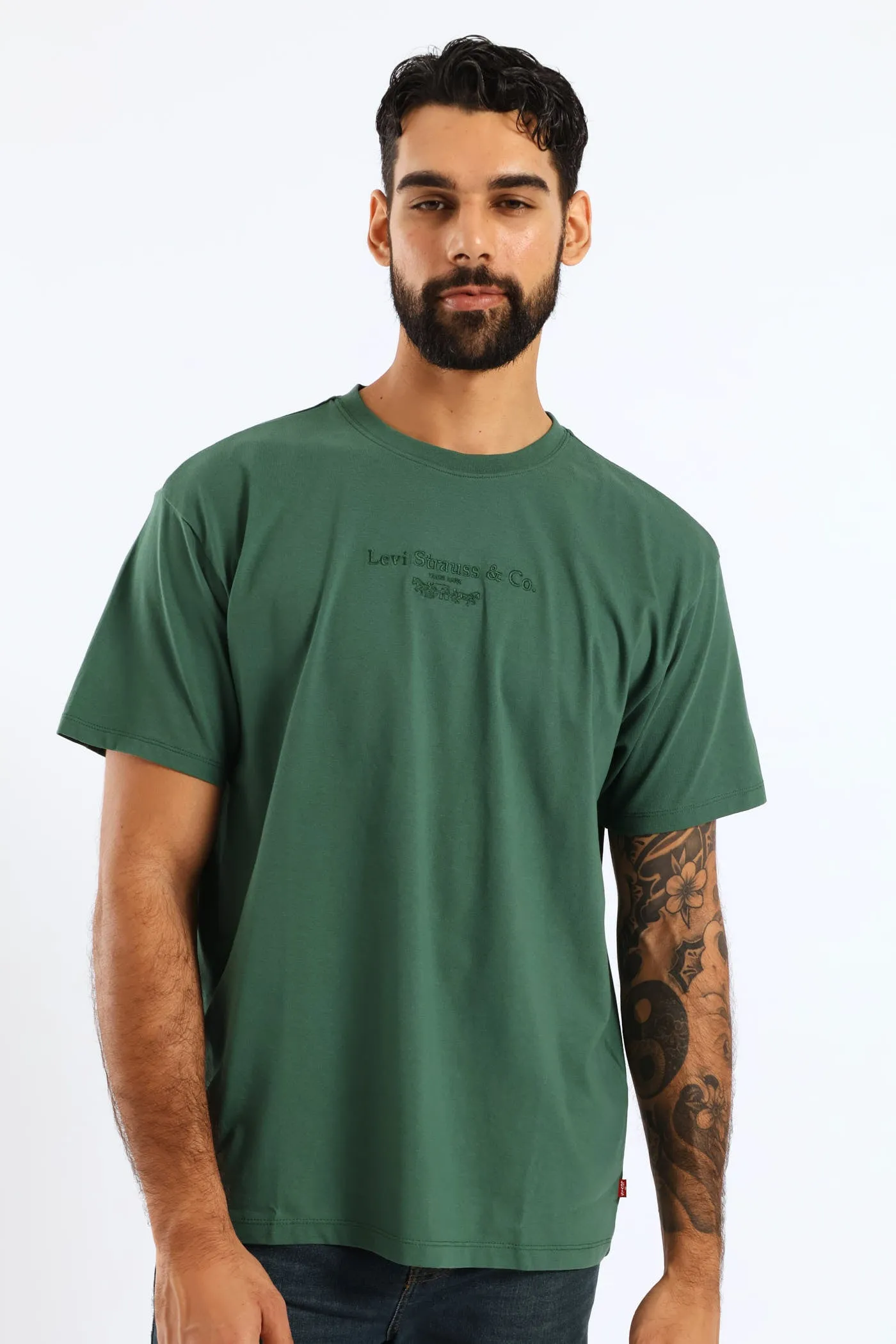 Vintage Fit Graphic Tee - Emerald sold by Edgars
