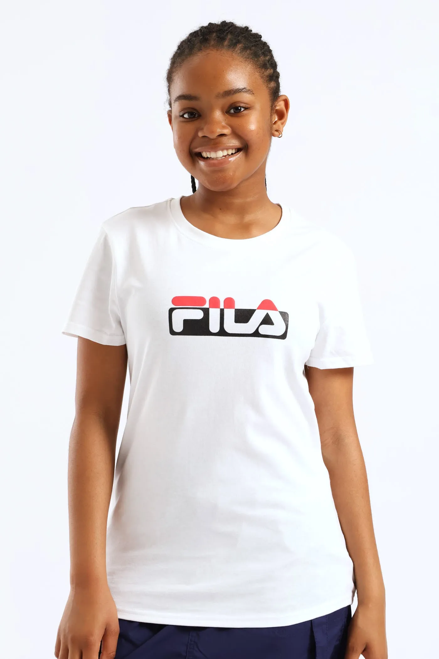 Boys Costa T-Shirt - White sold by Edgars