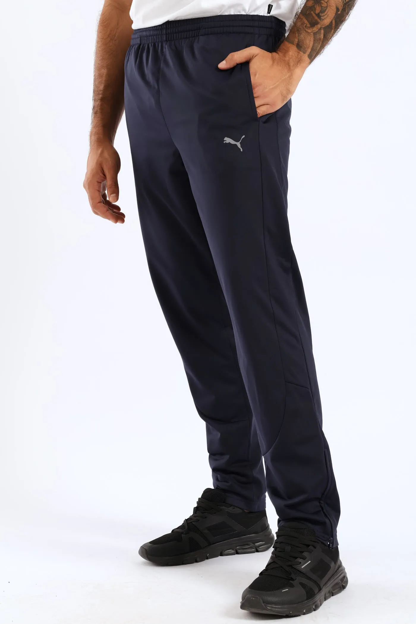 Essential Slim Tricot Trackpant - Navy sold by Edgars