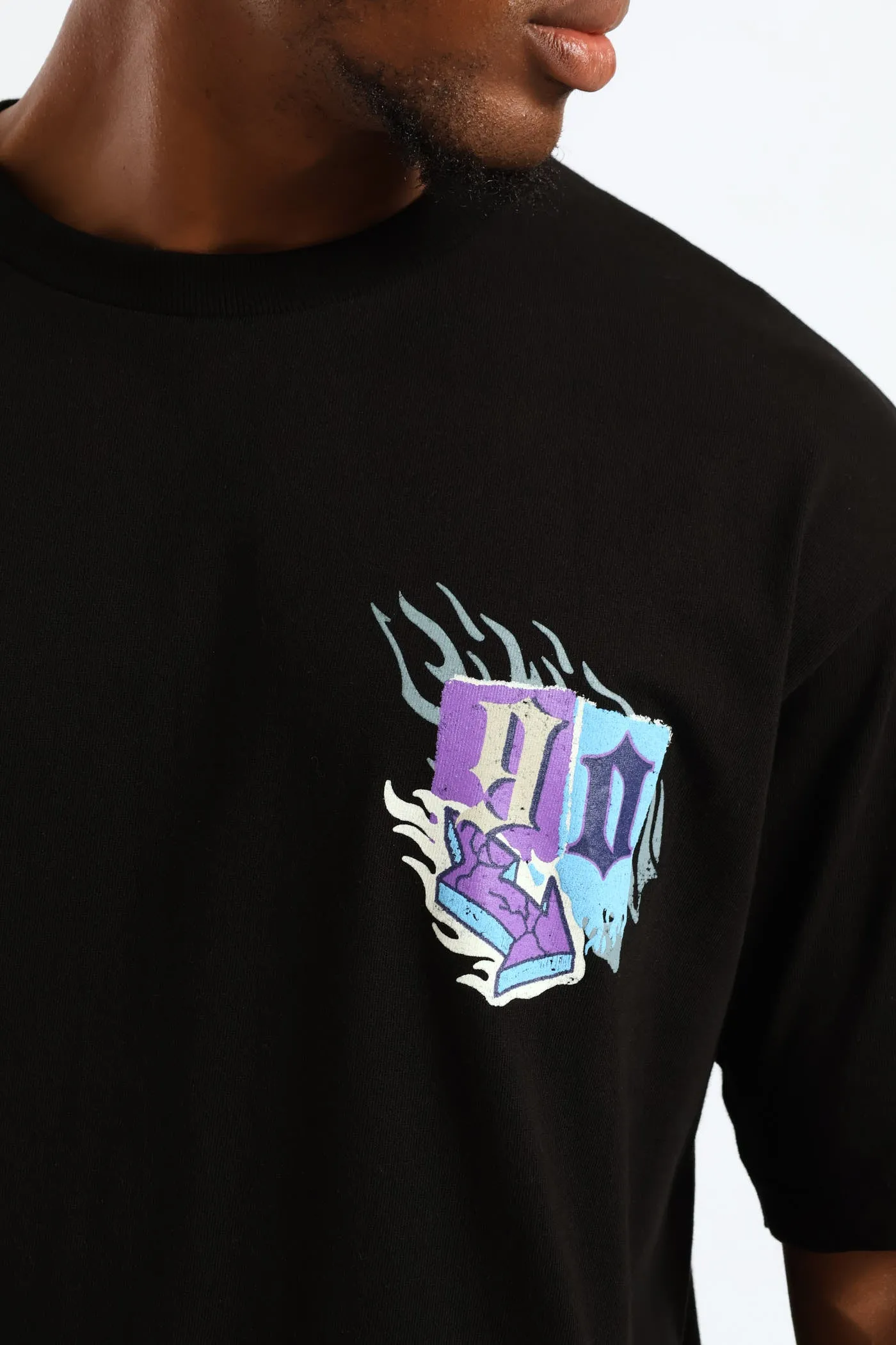 Urban Culture Oversized Tee - Black sold by Edgars product image thumbnail 4