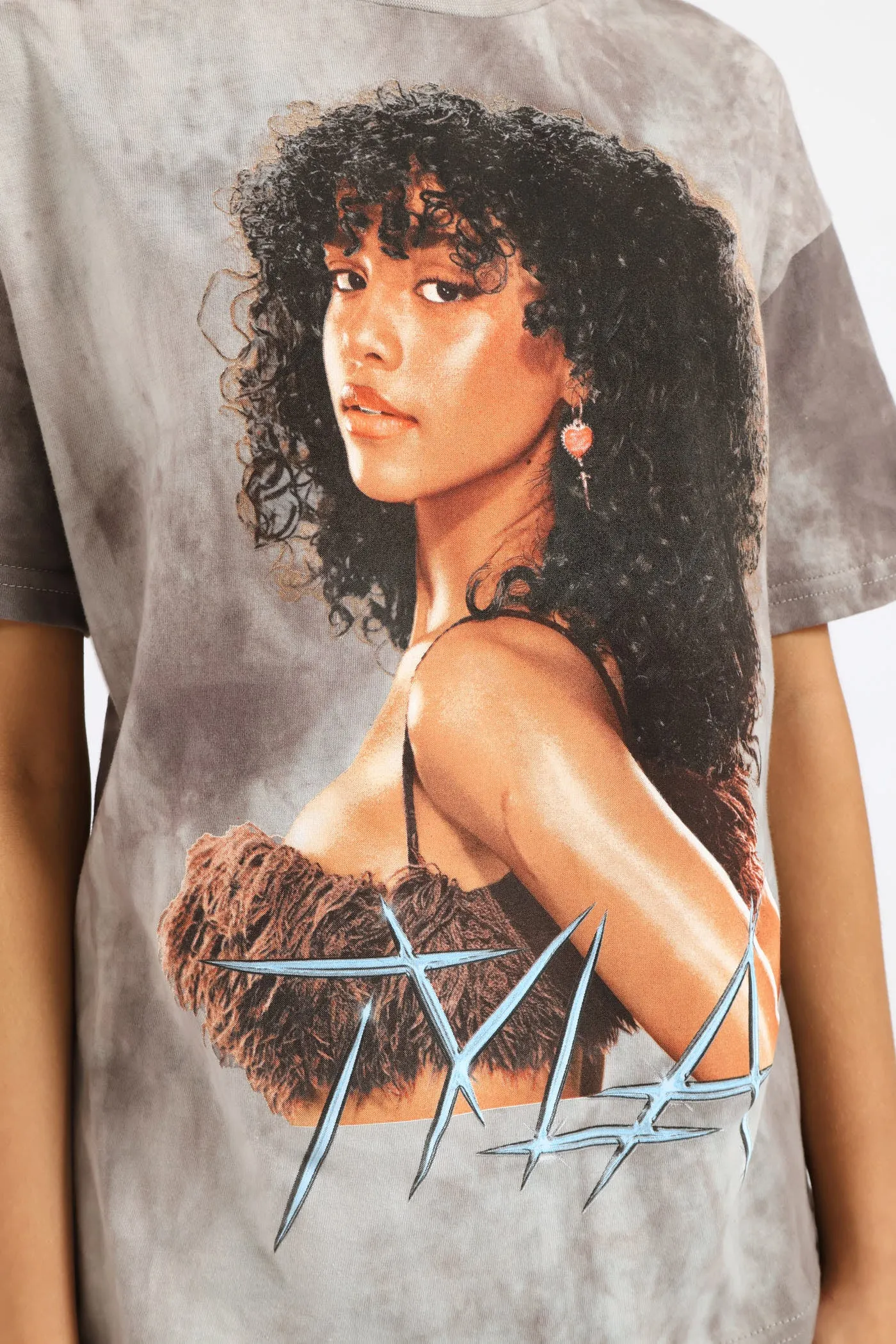 Girls Tyla Oversized Tee - Charcoal sold by Edgars product image thumbnail 4