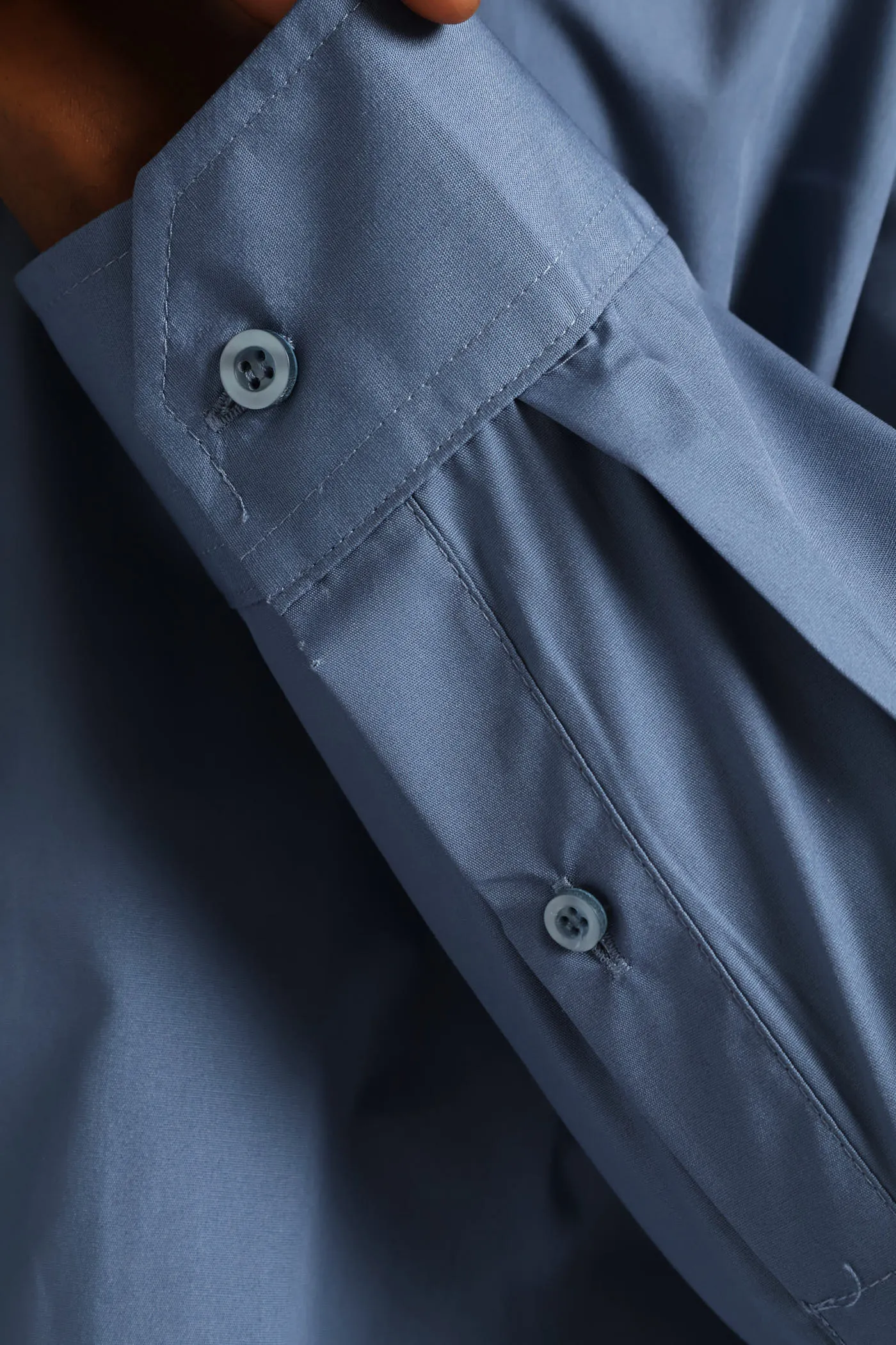 Easy Care Long Sleeve Shirt - Petrol sold by Edgars product image thumbnail 5