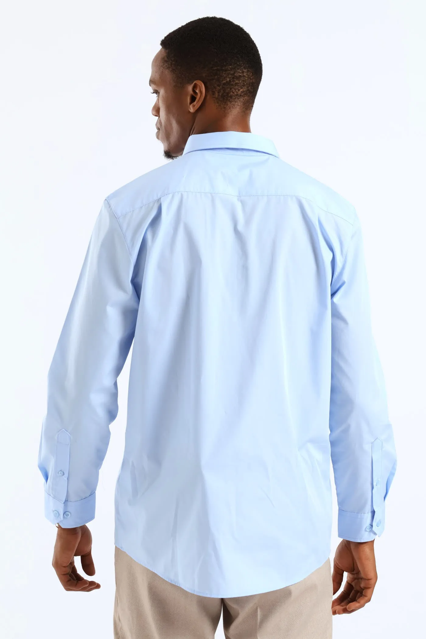 Easy Care Long Sleeve Shirt - Light Blue sold by Edgars product image thumbnail 5