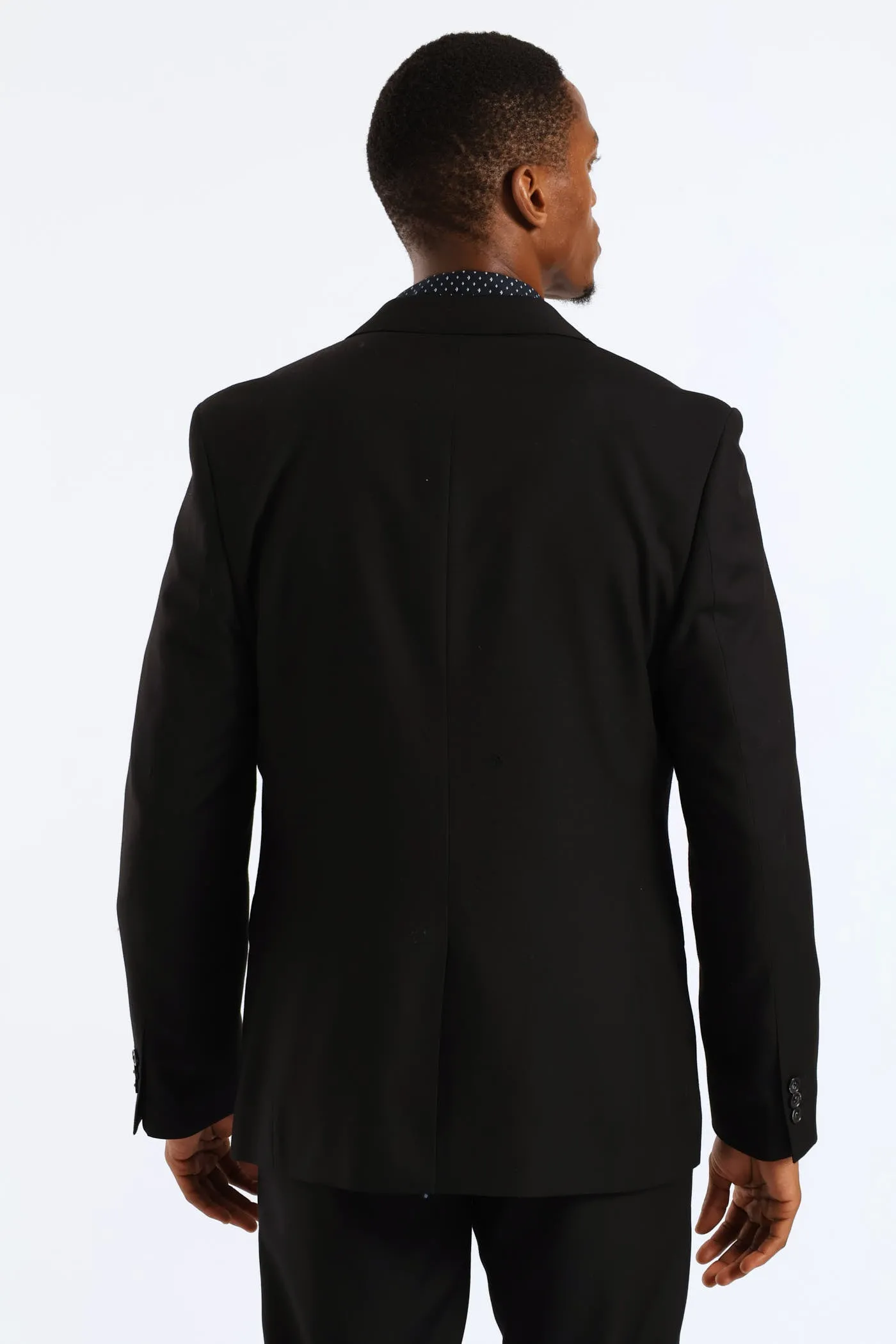 Regular Fit Viscose Blend Suit Jacket - Black sold by Edgars product image thumbnail 5