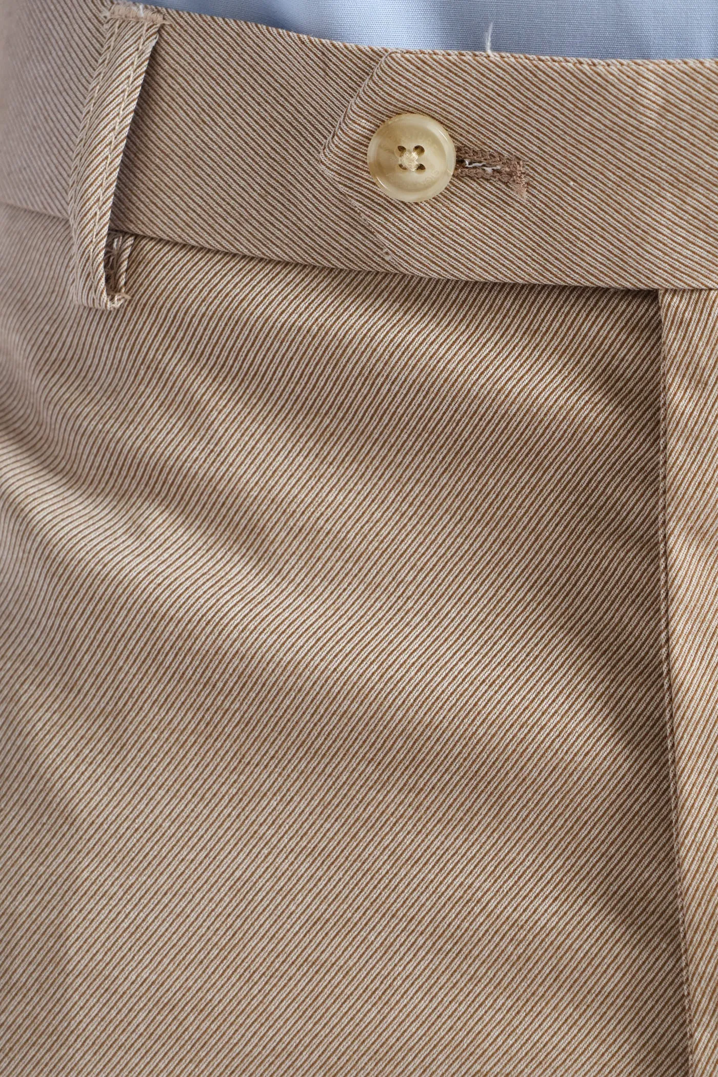 Regular Twill Suit Trousers - Natural sold by Edgars product image thumbnail 2